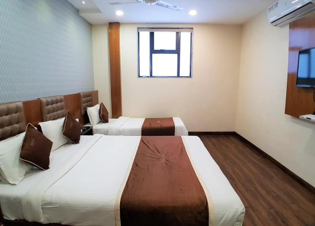 Bed in Hotel Airside