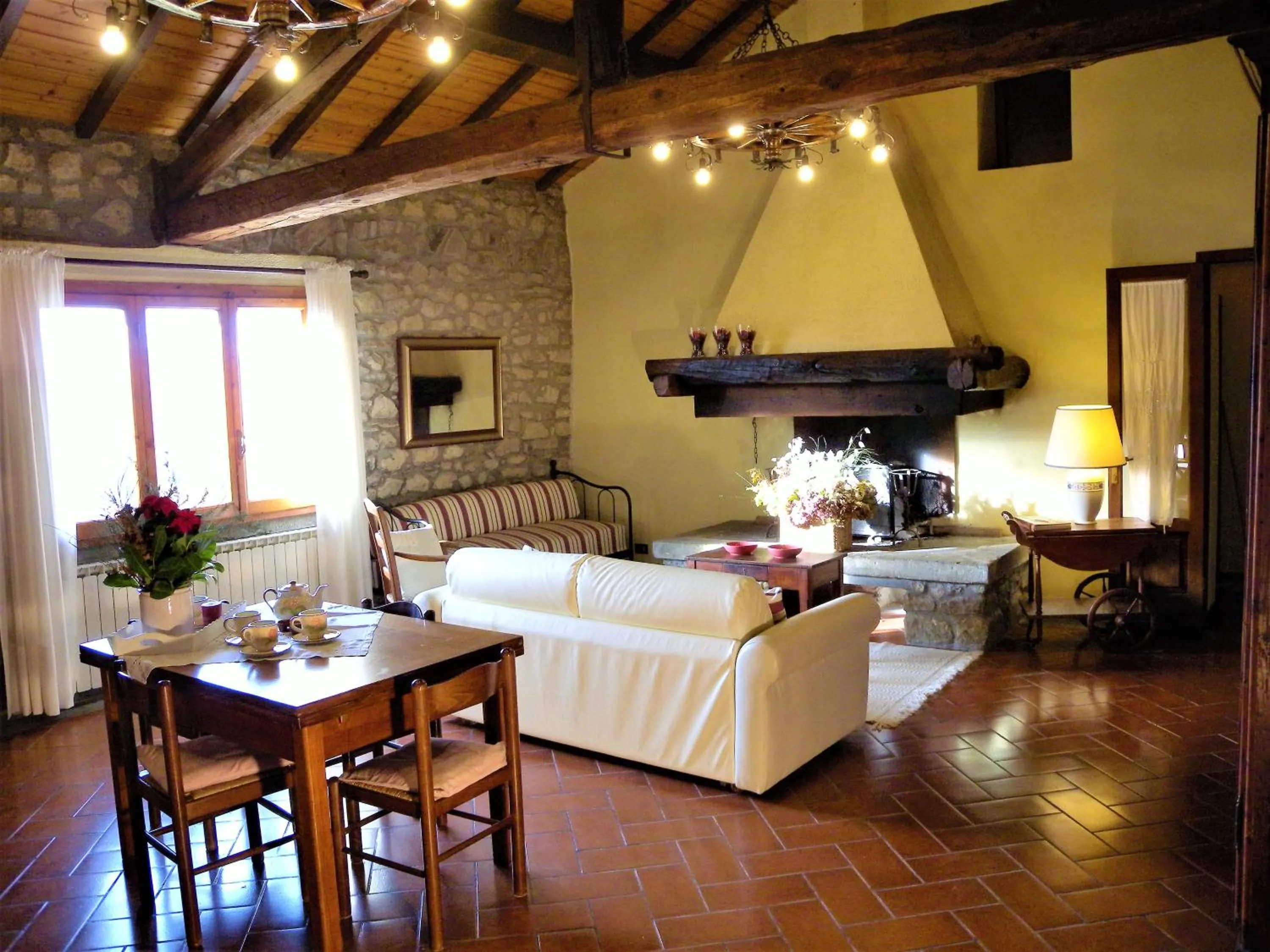 Living room in Agriturismo Il Gufo
