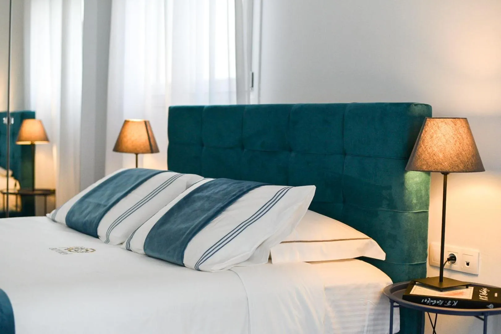 Bed in Acrotel Porto Brava Luxury Villas