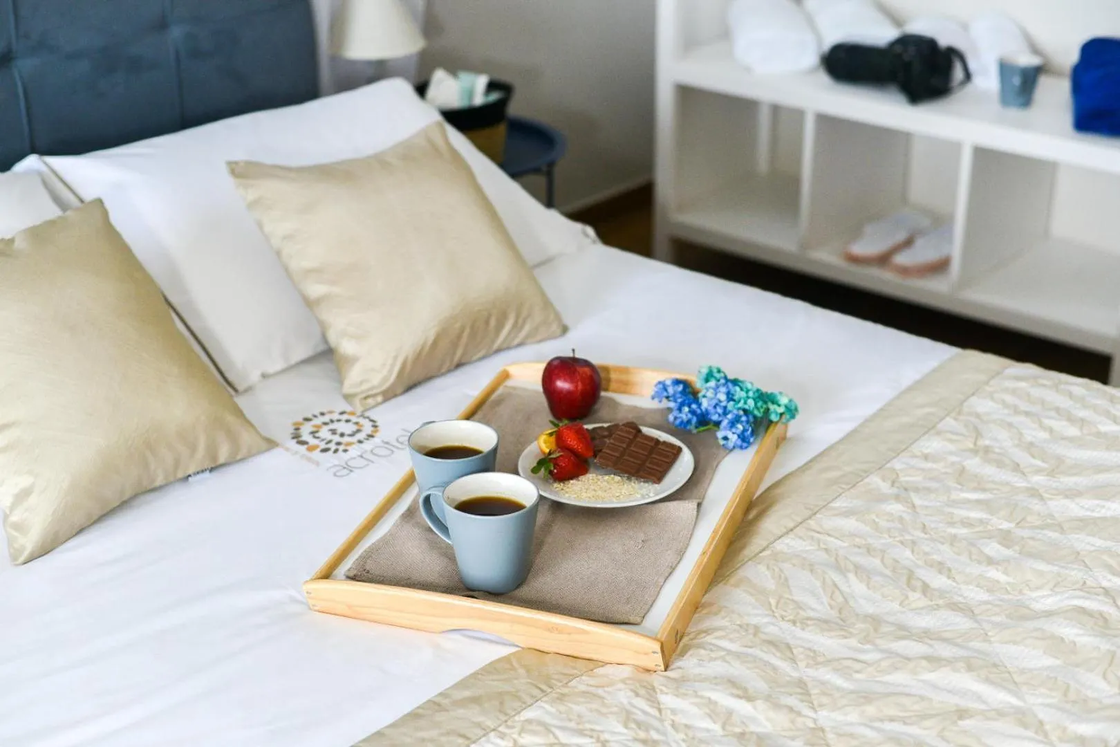 Bedroom, Bed in Acrotel Porto Brava Luxury Villas