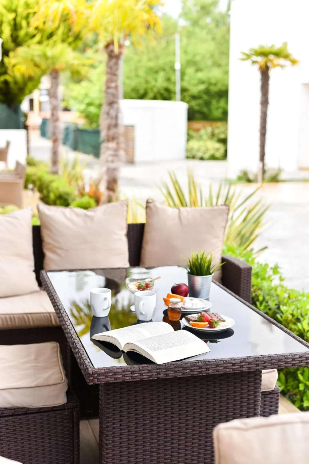 Patio in Acrotel Porto Brava Luxury Villas