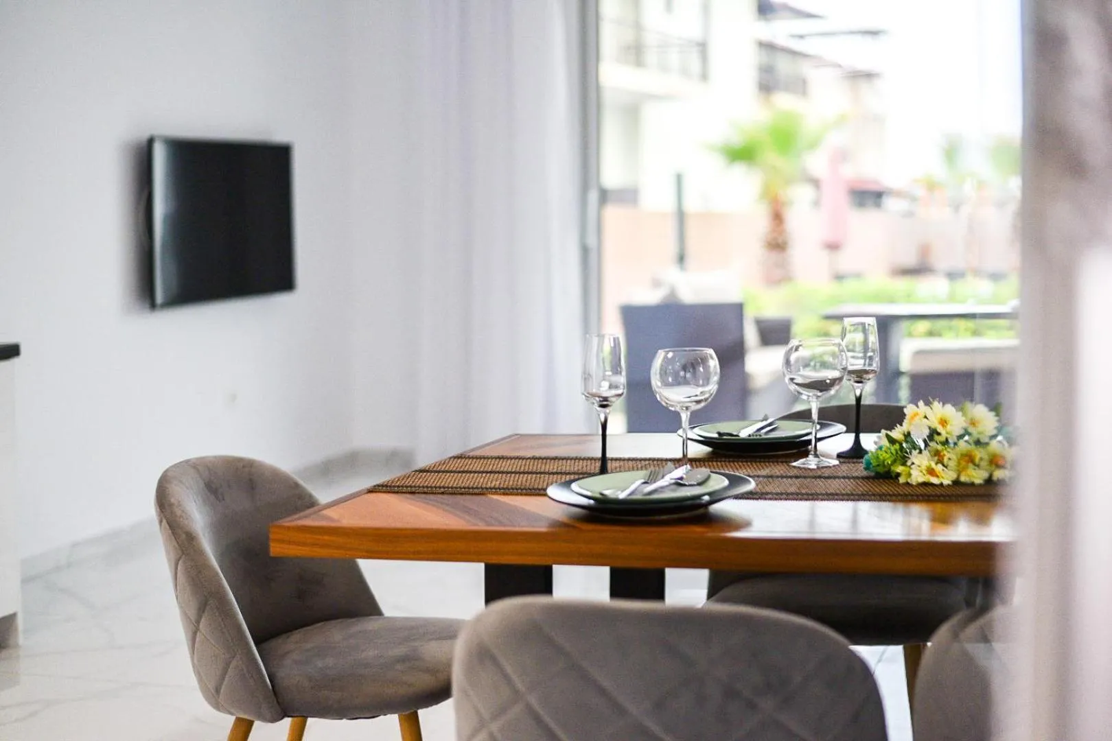 TV and multimedia in Acrotel Porto Brava Luxury Villas