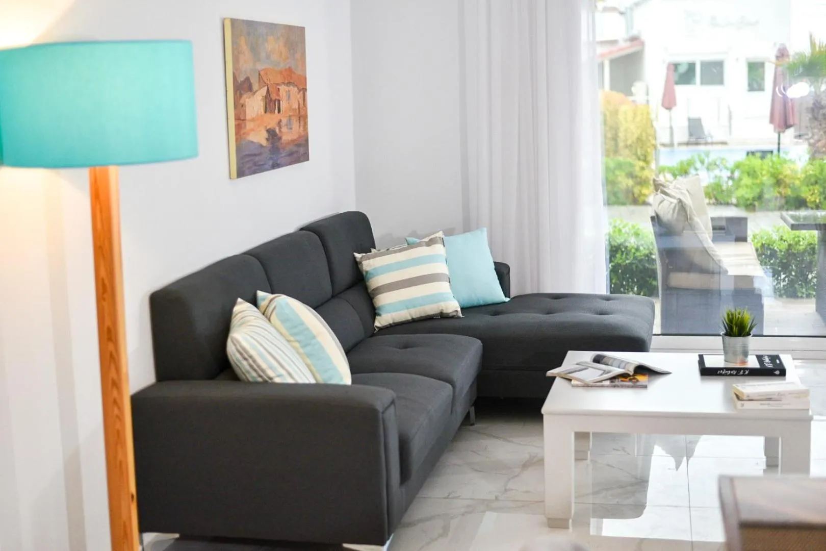 Living room in Acrotel Porto Brava Luxury Villas