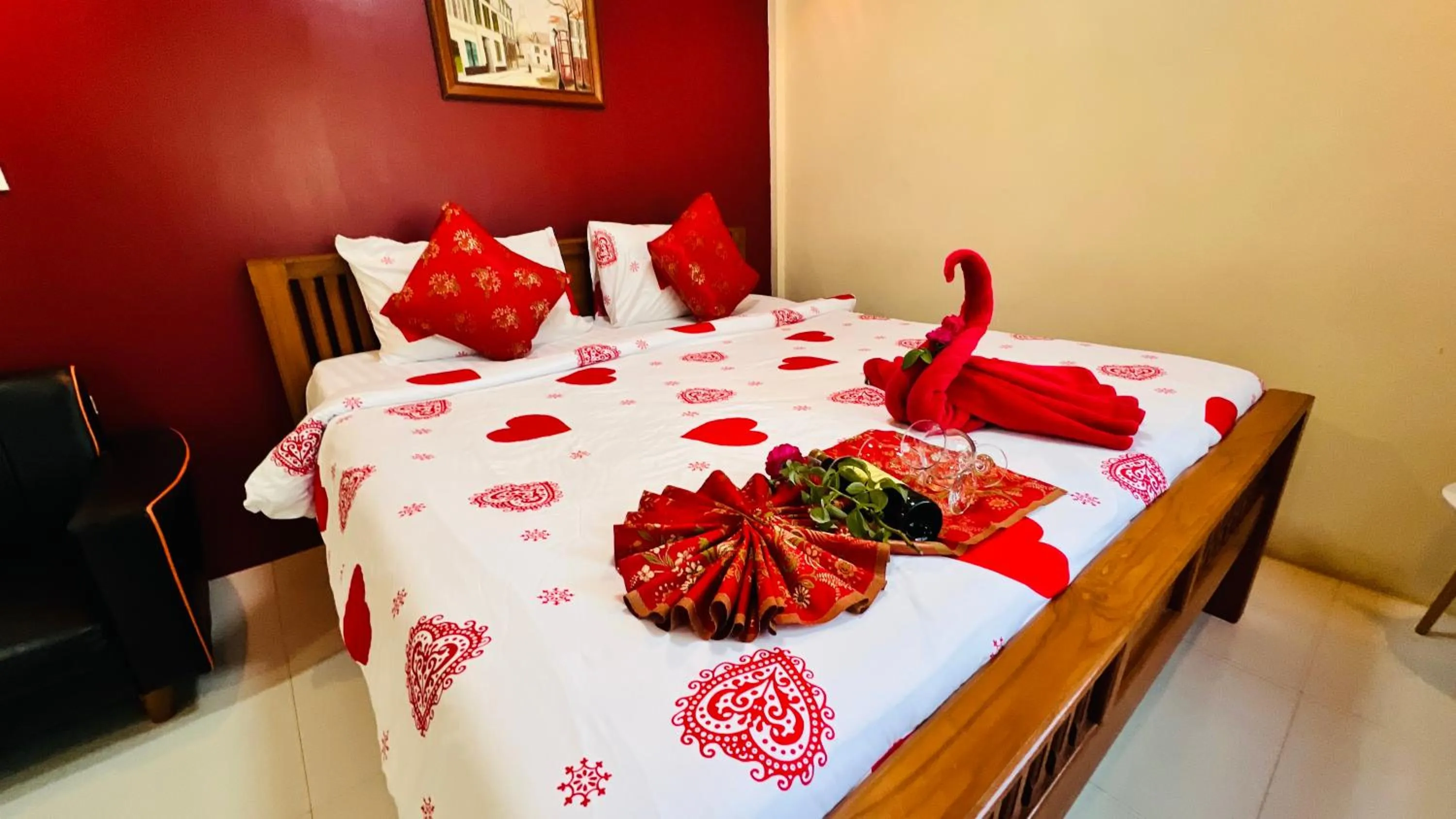 Bed in At Thara Aonang