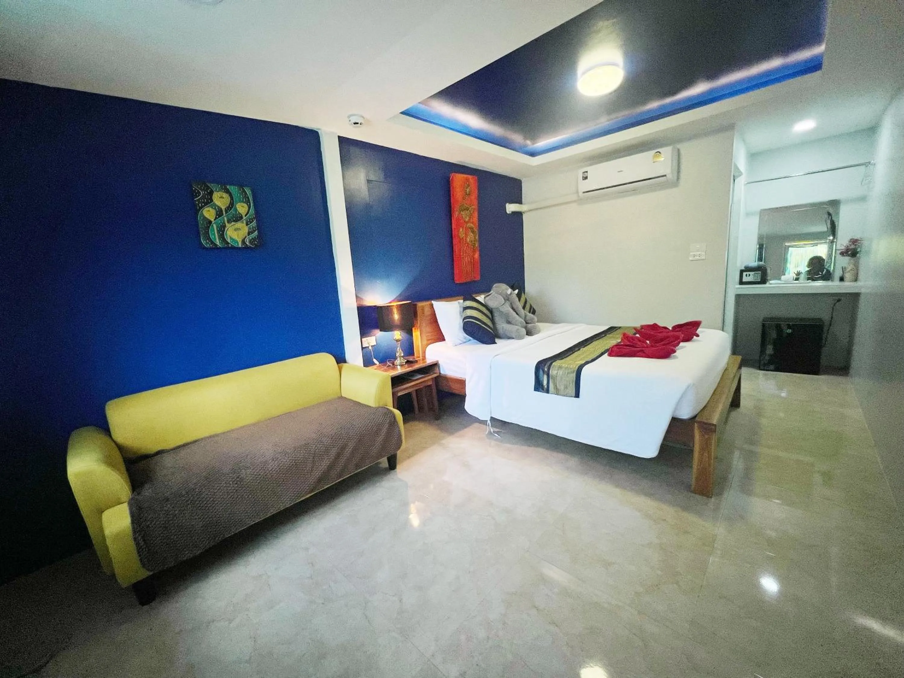 Bed in At Thara Aonang