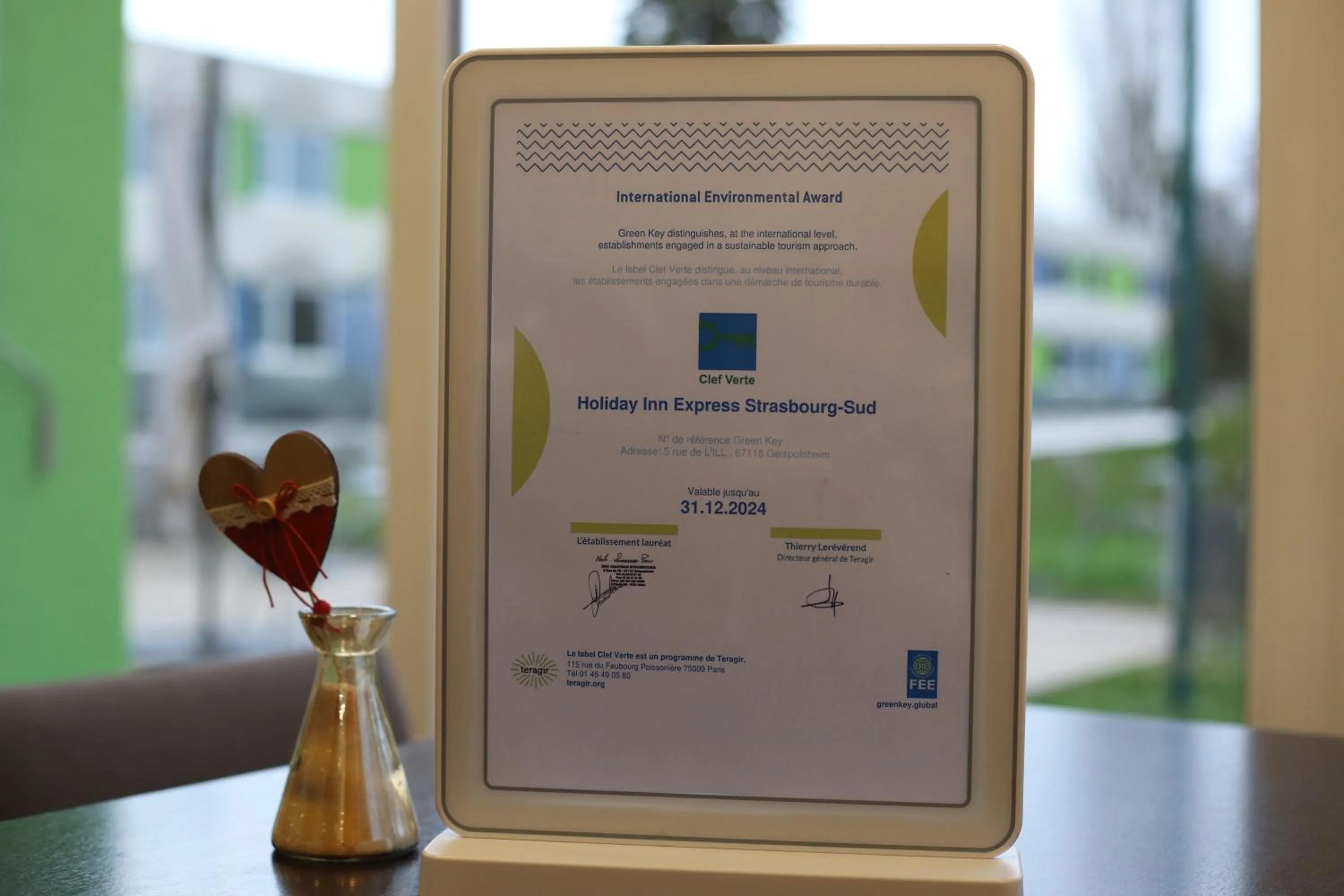 Logo/Certificate/Sign in Holiday Inn Express Strasbourg - Sud by IHG