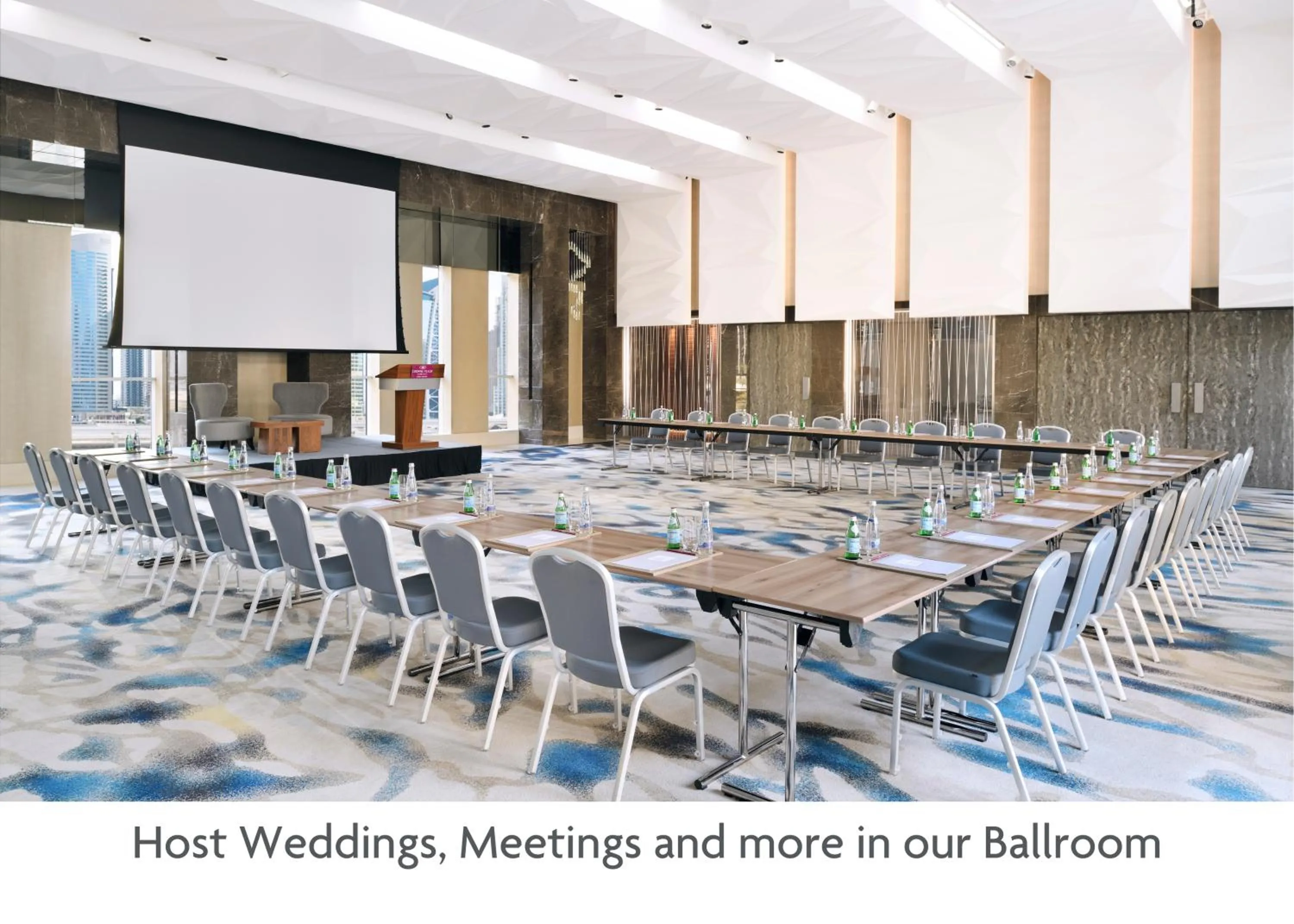 Meeting/conference room in Crowne Plaza Dubai Marina by IHG
