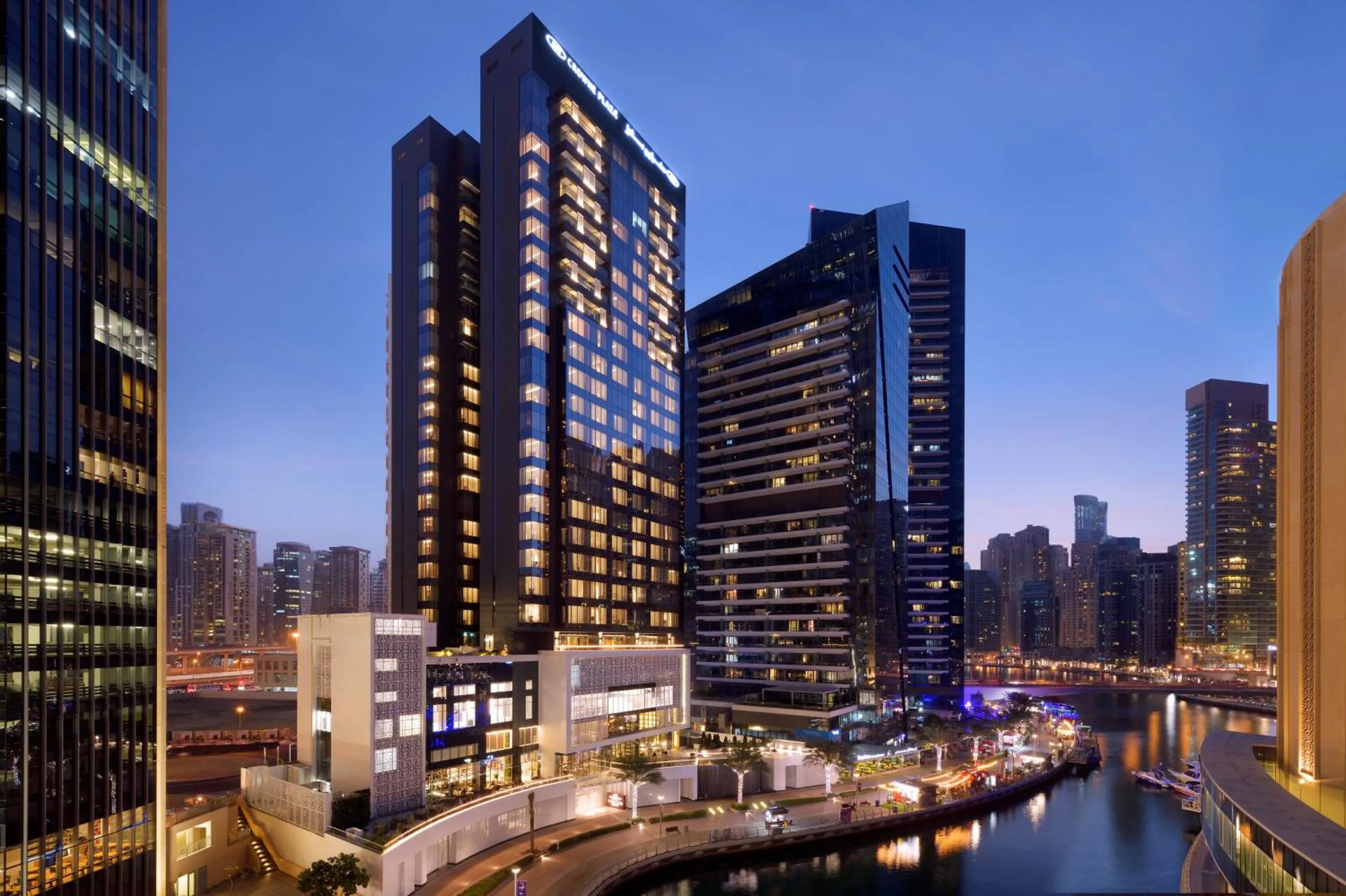 Property building in Crowne Plaza Dubai Marina by IHG