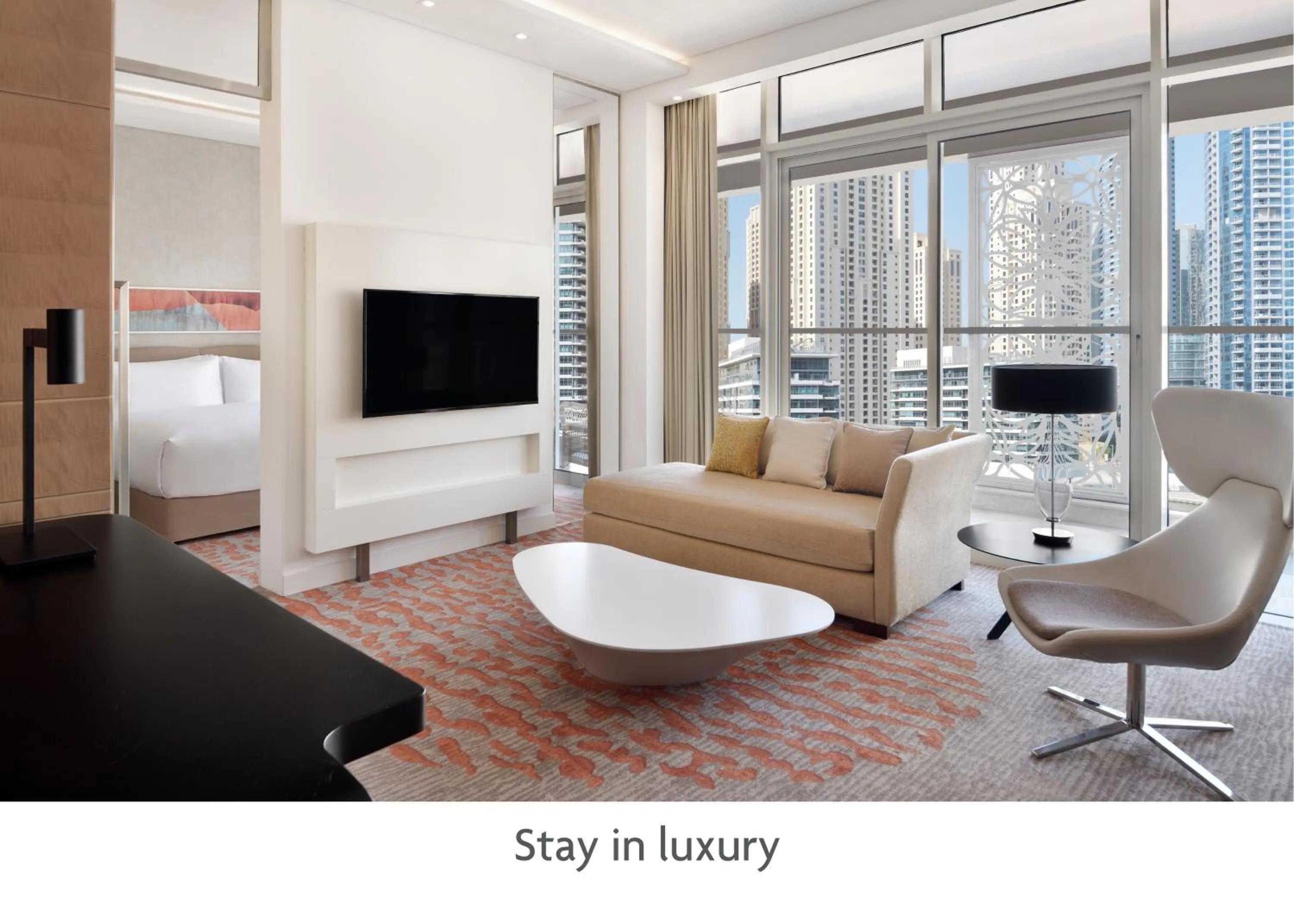 Bedroom in Crowne Plaza Dubai Marina by IHG