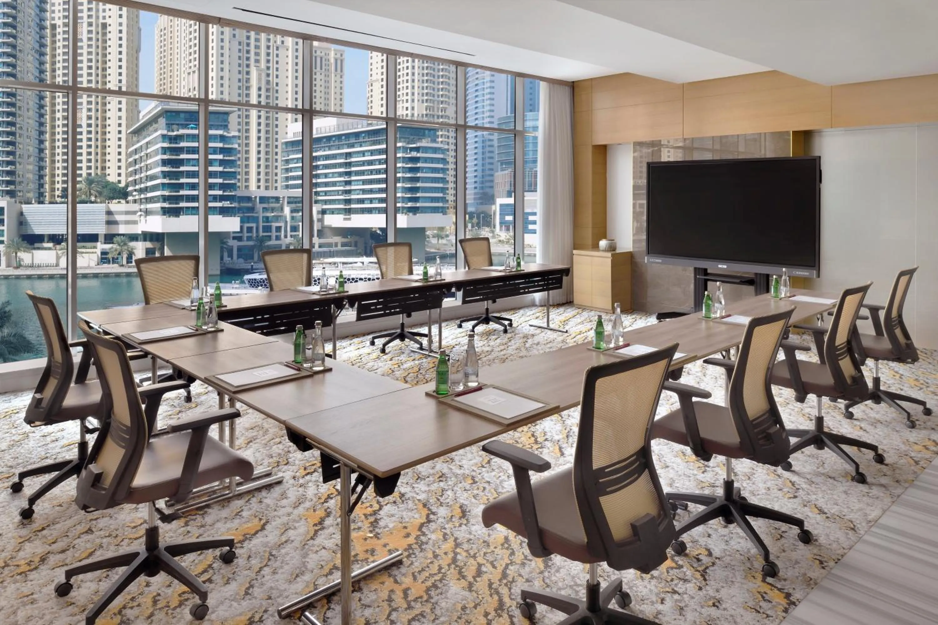 Meeting/conference room in Crowne Plaza Dubai Marina by IHG