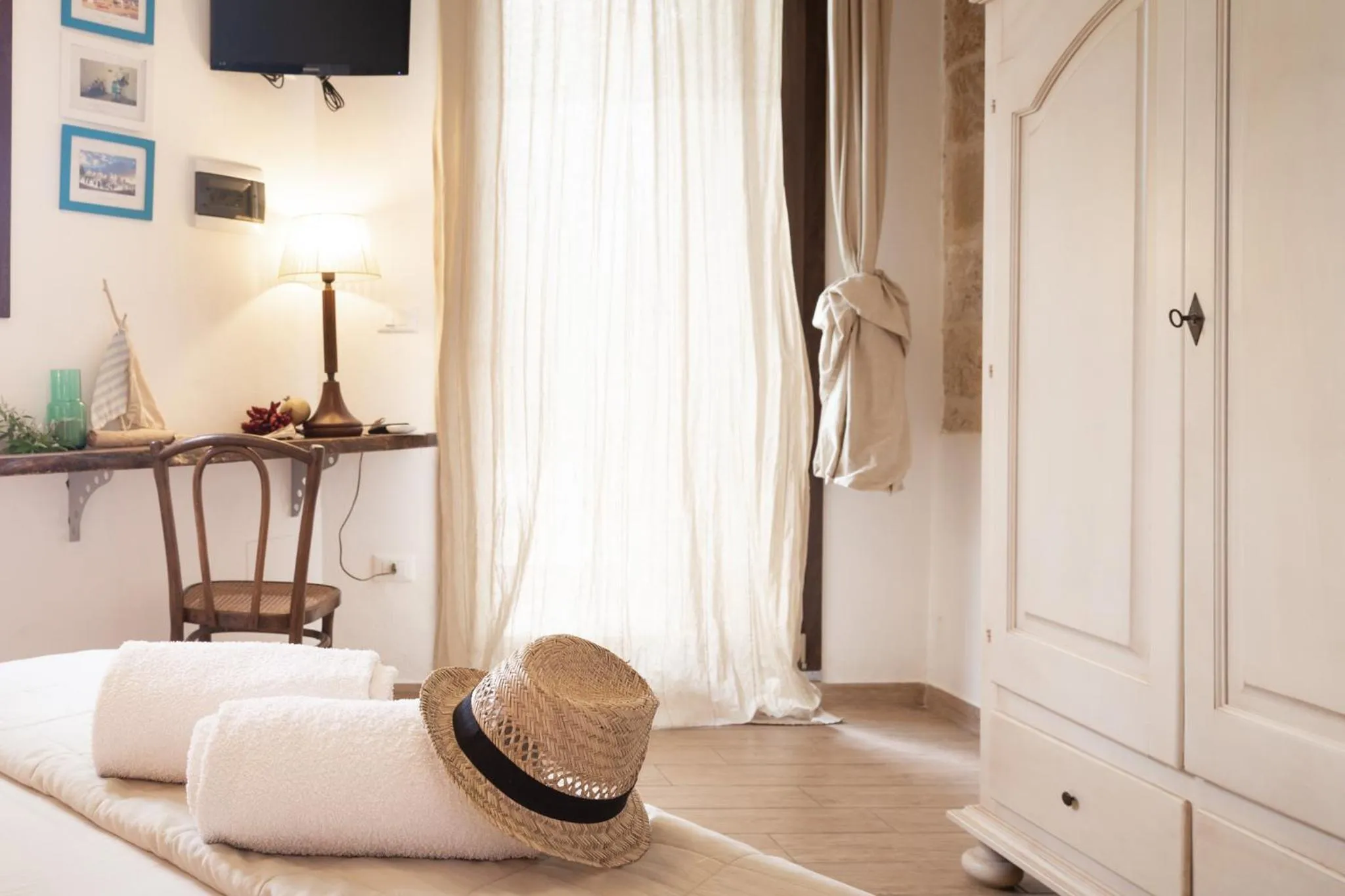 Bedroom, Bed in B&B Aurora Salentina