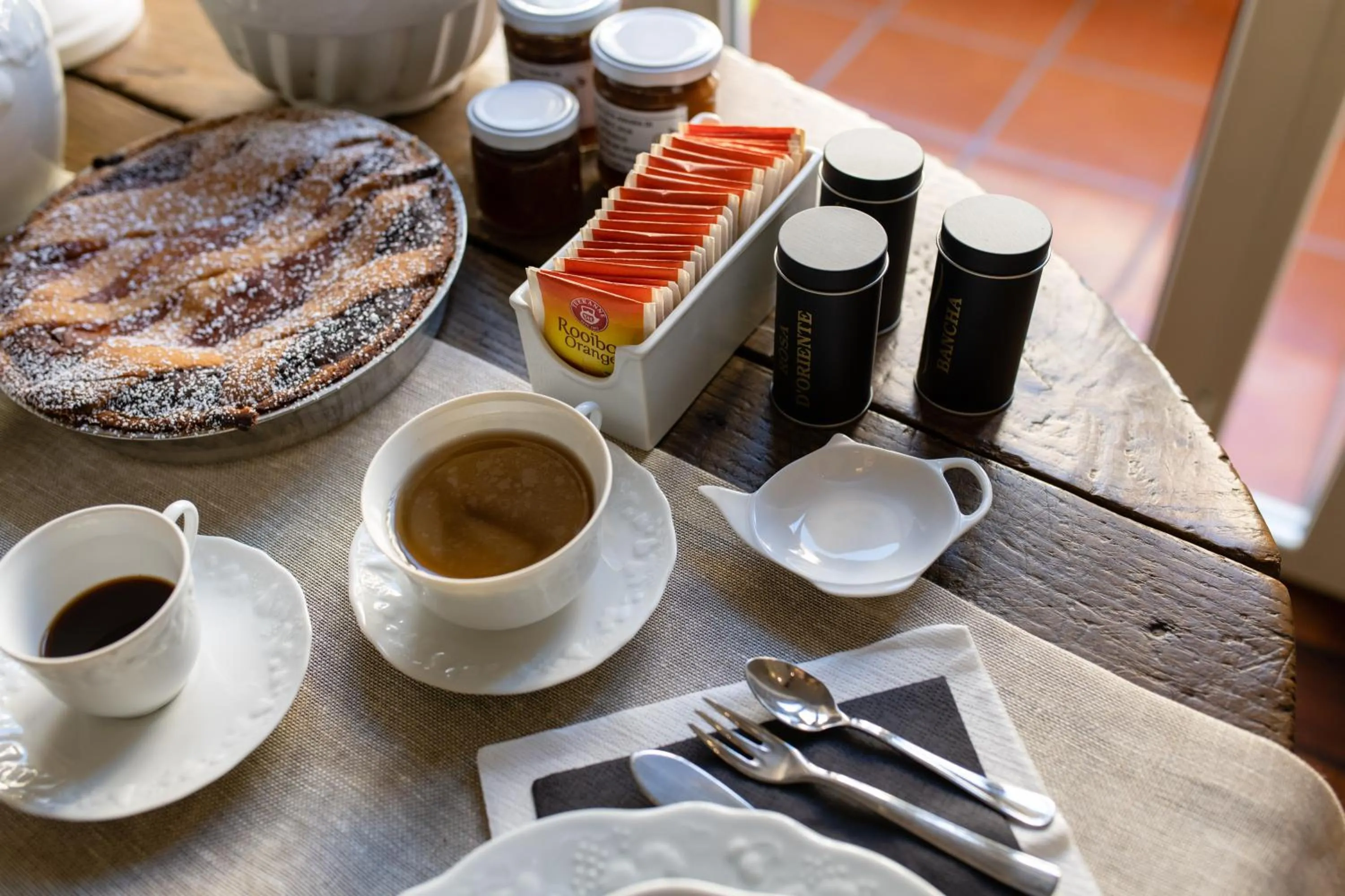 Food and drinks in Casa Valeria