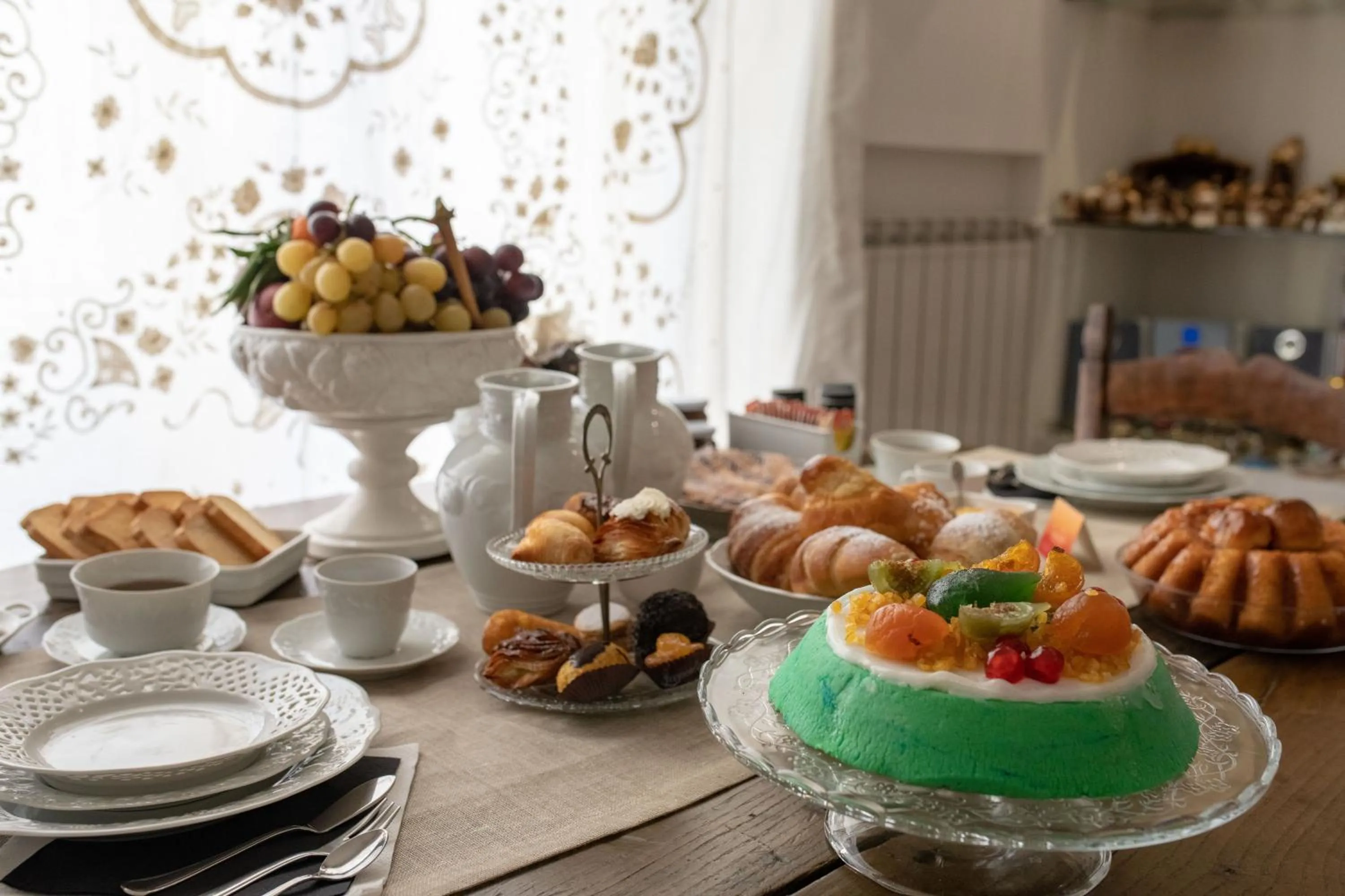 Food and drinks in Casa Valeria