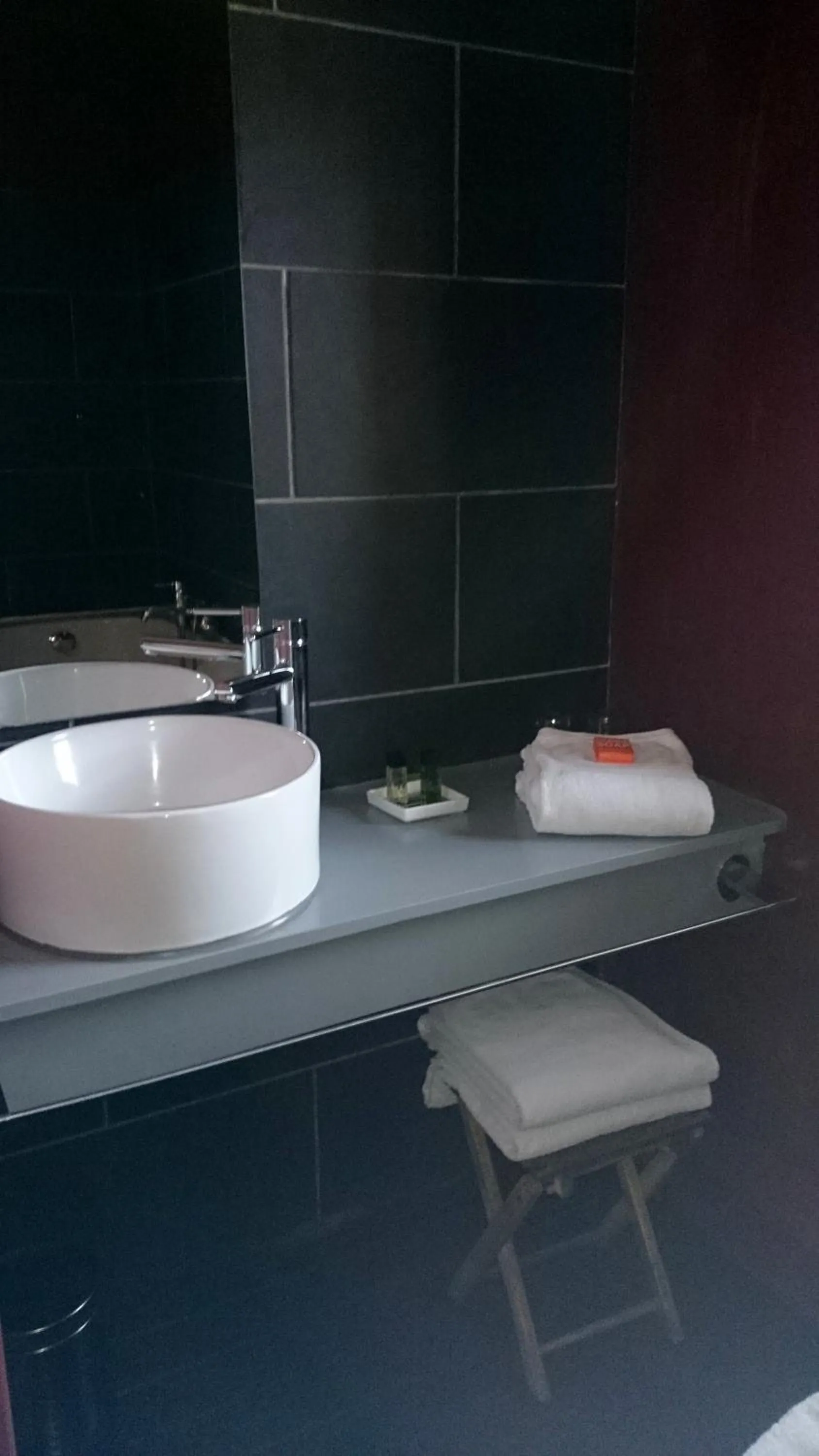 Bathroom in Hotel La Bastie d'Urfé