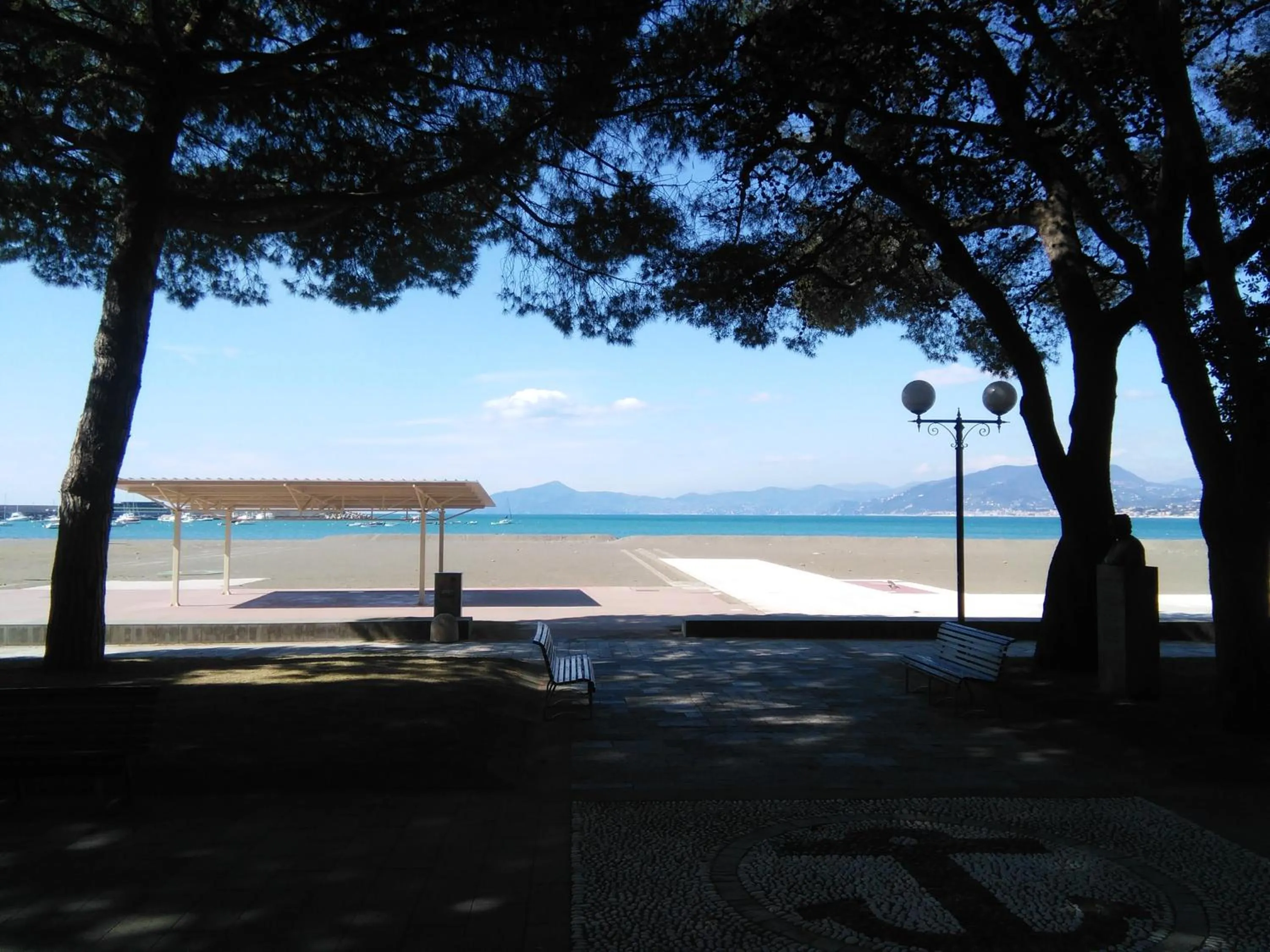 Sea view in Ristorante Hotel Mira