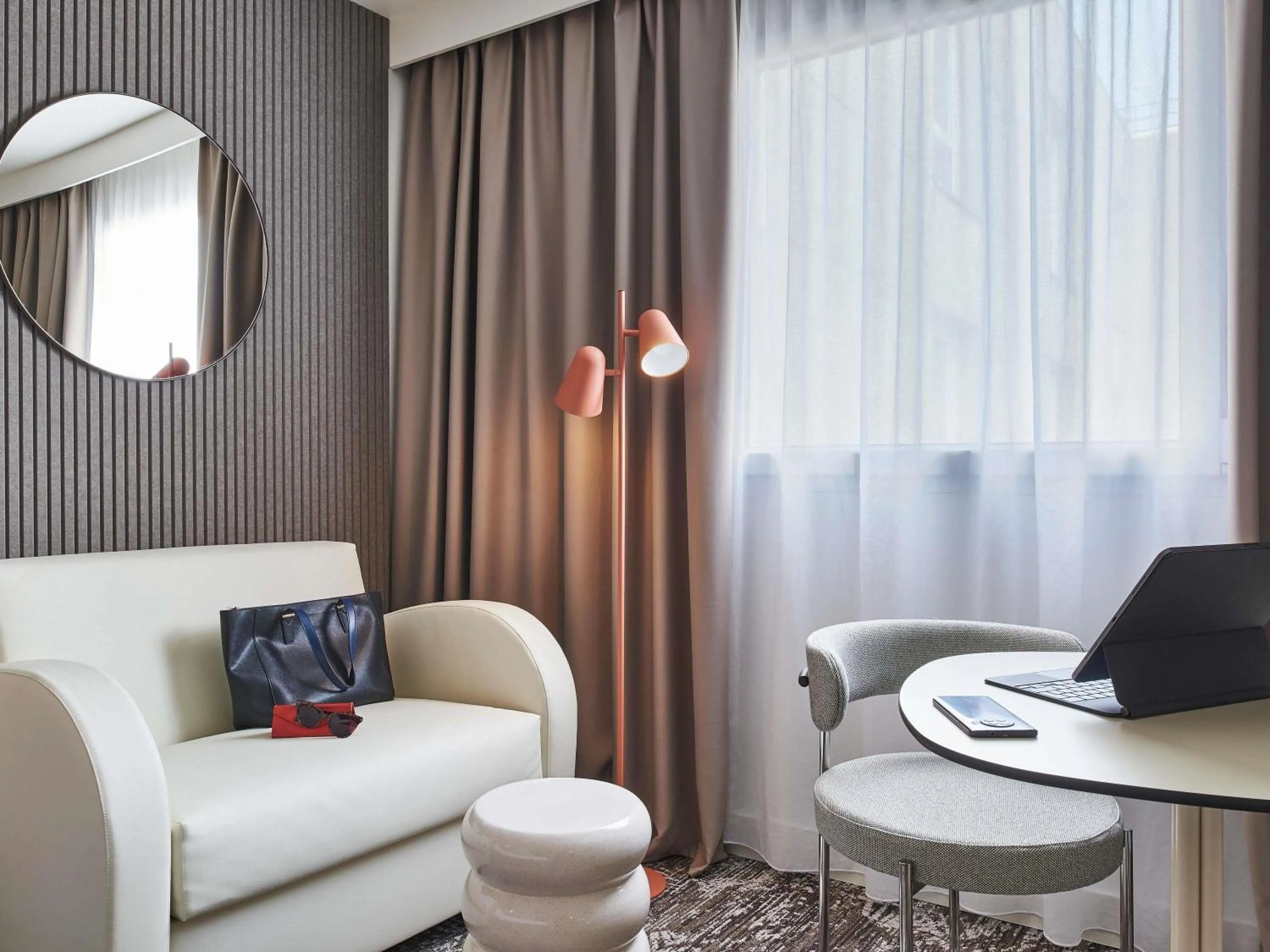 Bedroom in Novotel Paris 13 Porte d'Italie