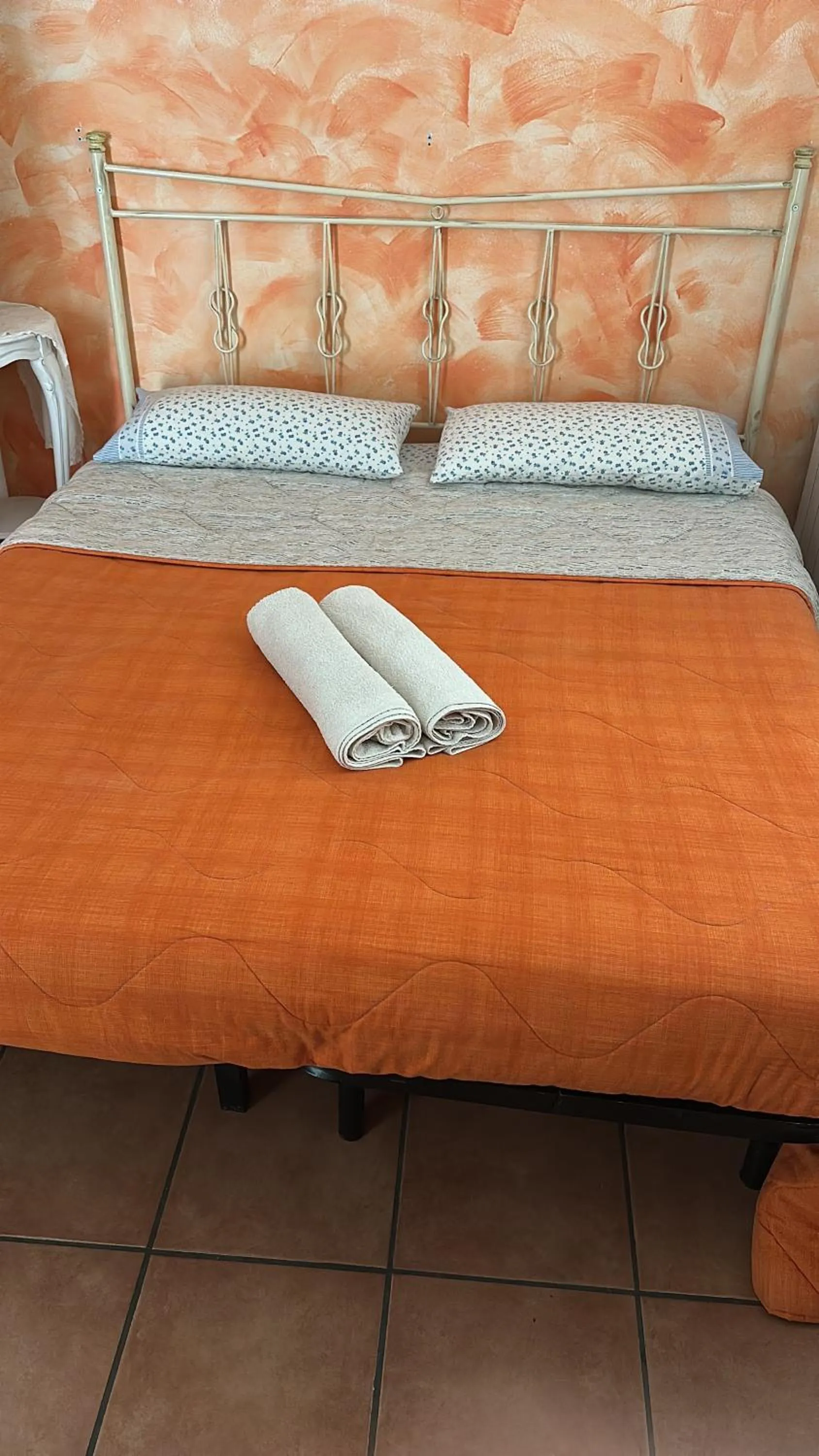 Bed in Villa Liberty Palazzo Gigante