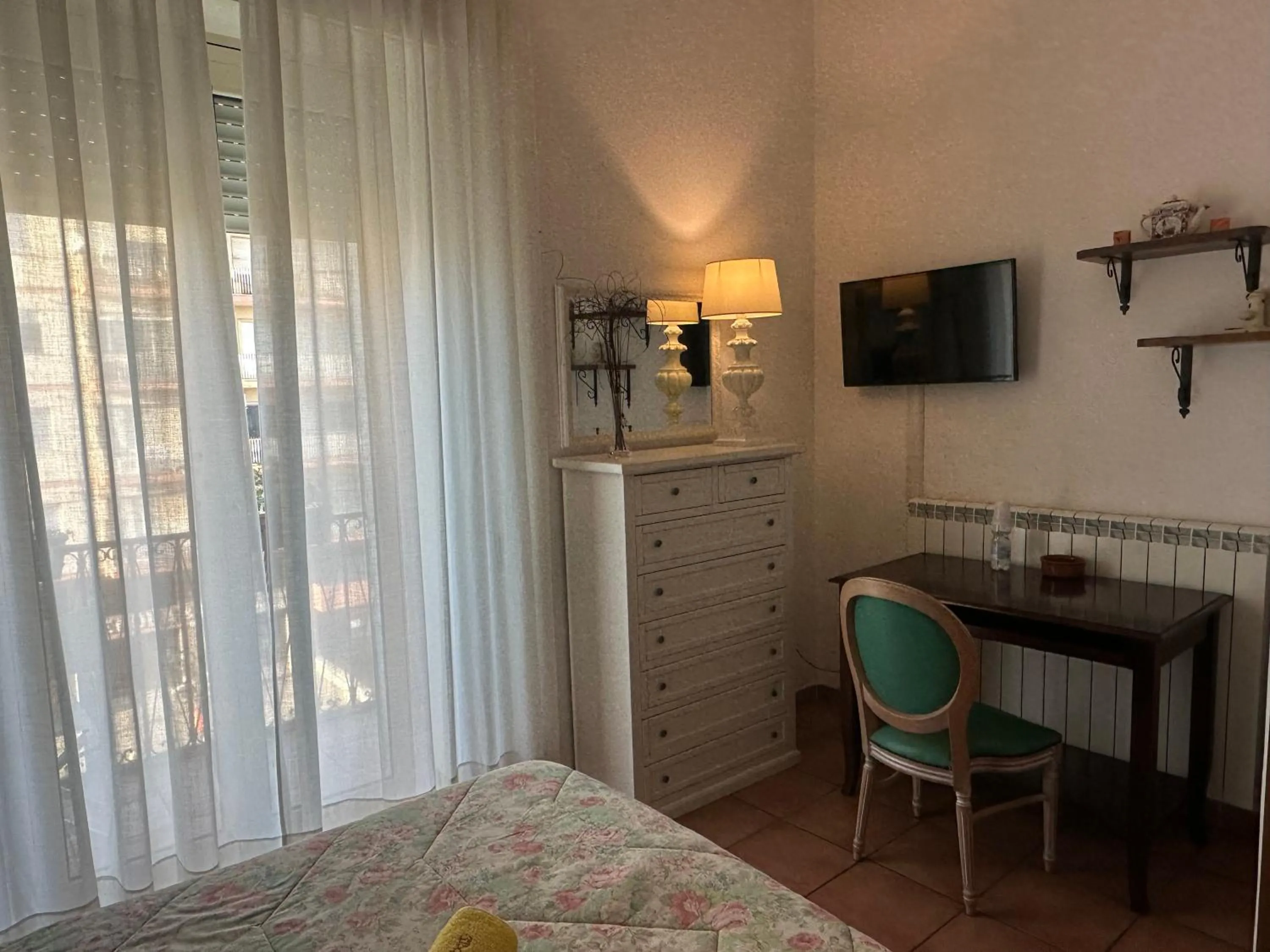Bed in Villa Liberty Palazzo Gigante