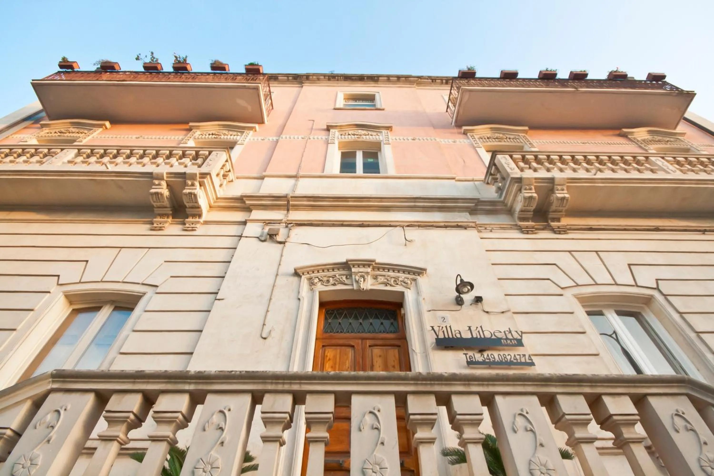 Facade/entrance in Villa Liberty Palazzo Gigante