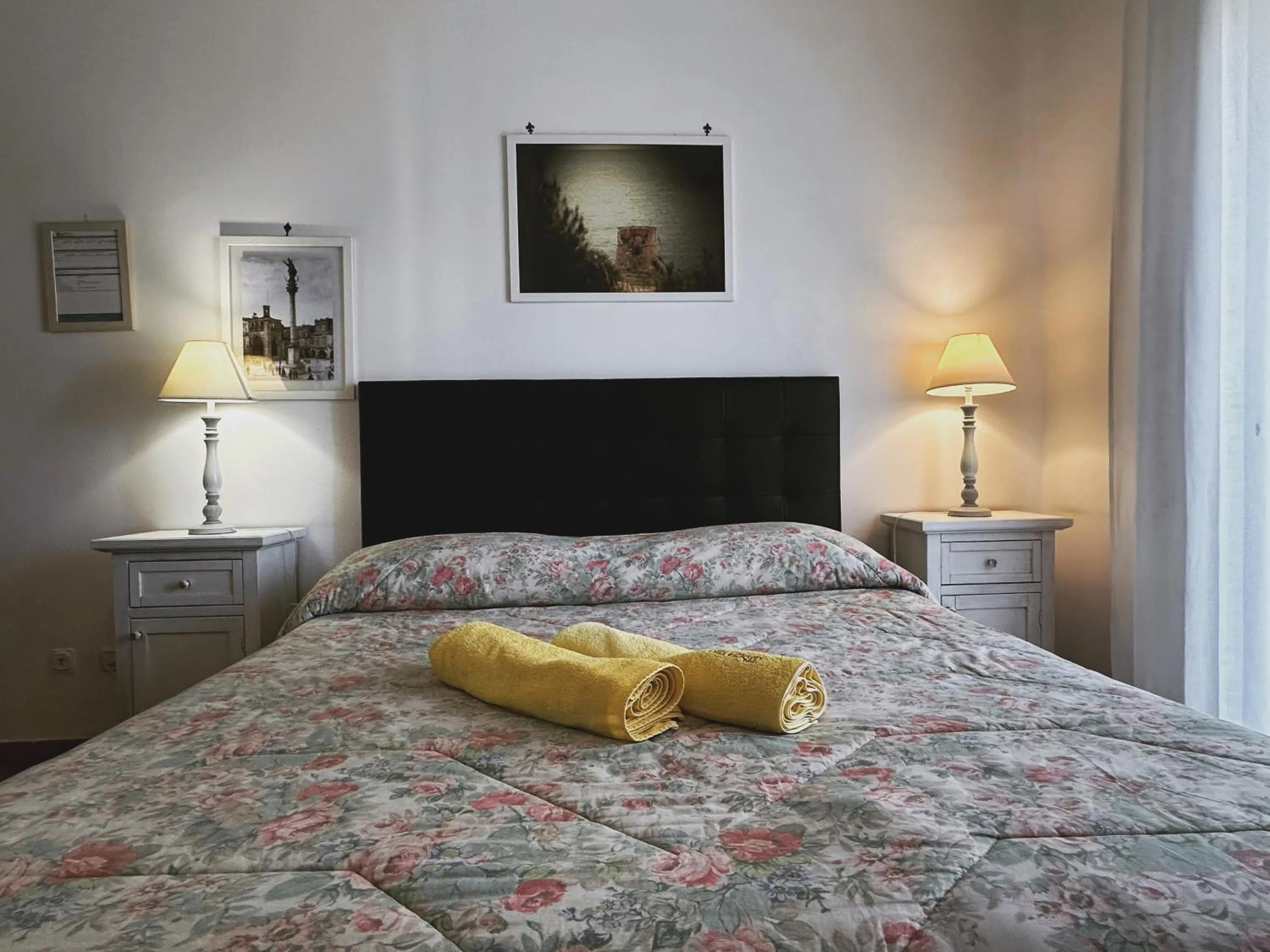 Bed in Villa Liberty Palazzo Gigante