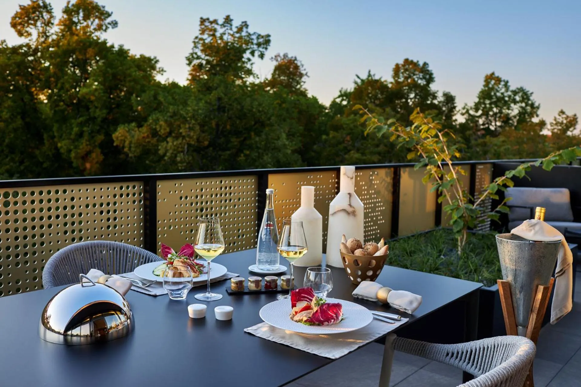 Balcony/Terrace in L'Esquisse Hotel & Spa Colmar - MGallery Collection