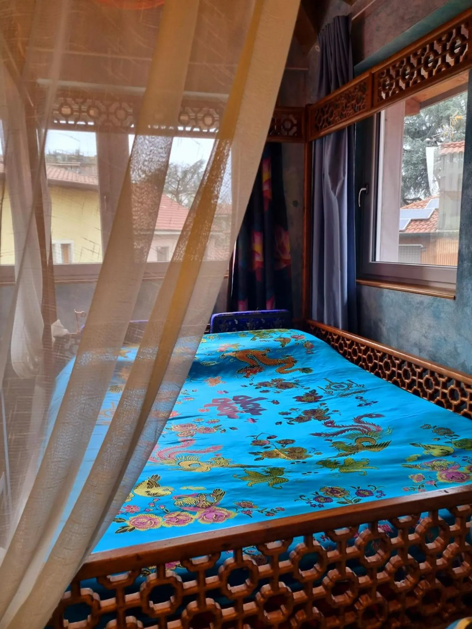 Bed in Villa Vietnamonamour