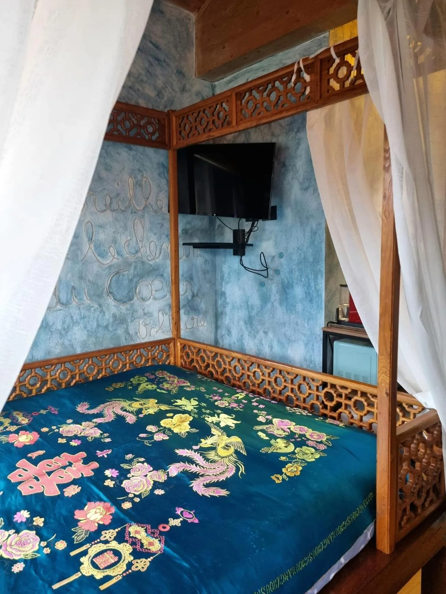 TV and multimedia, Bed in Villa Vietnamonamour