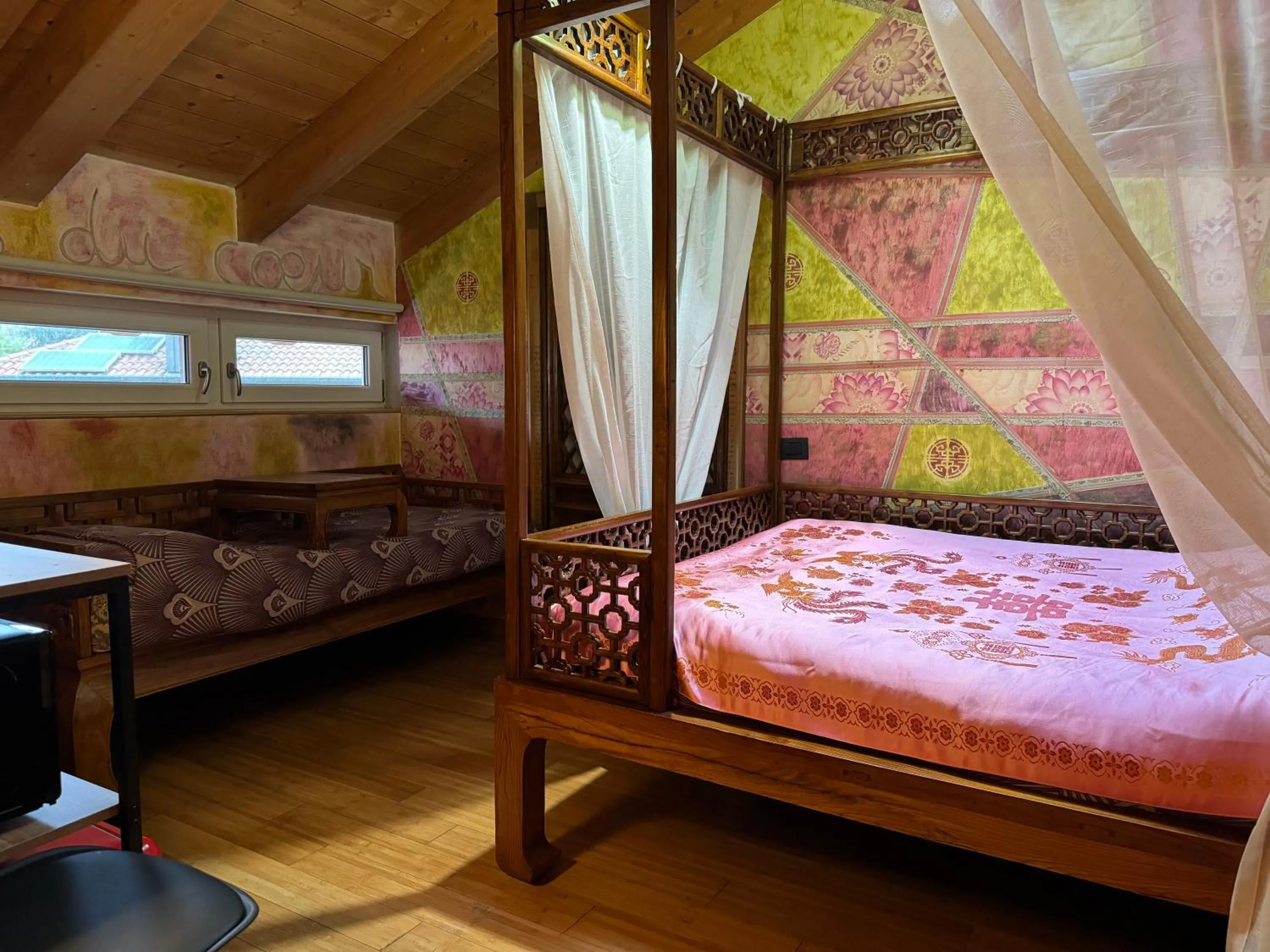 Bed in Villa Vietnamonamour