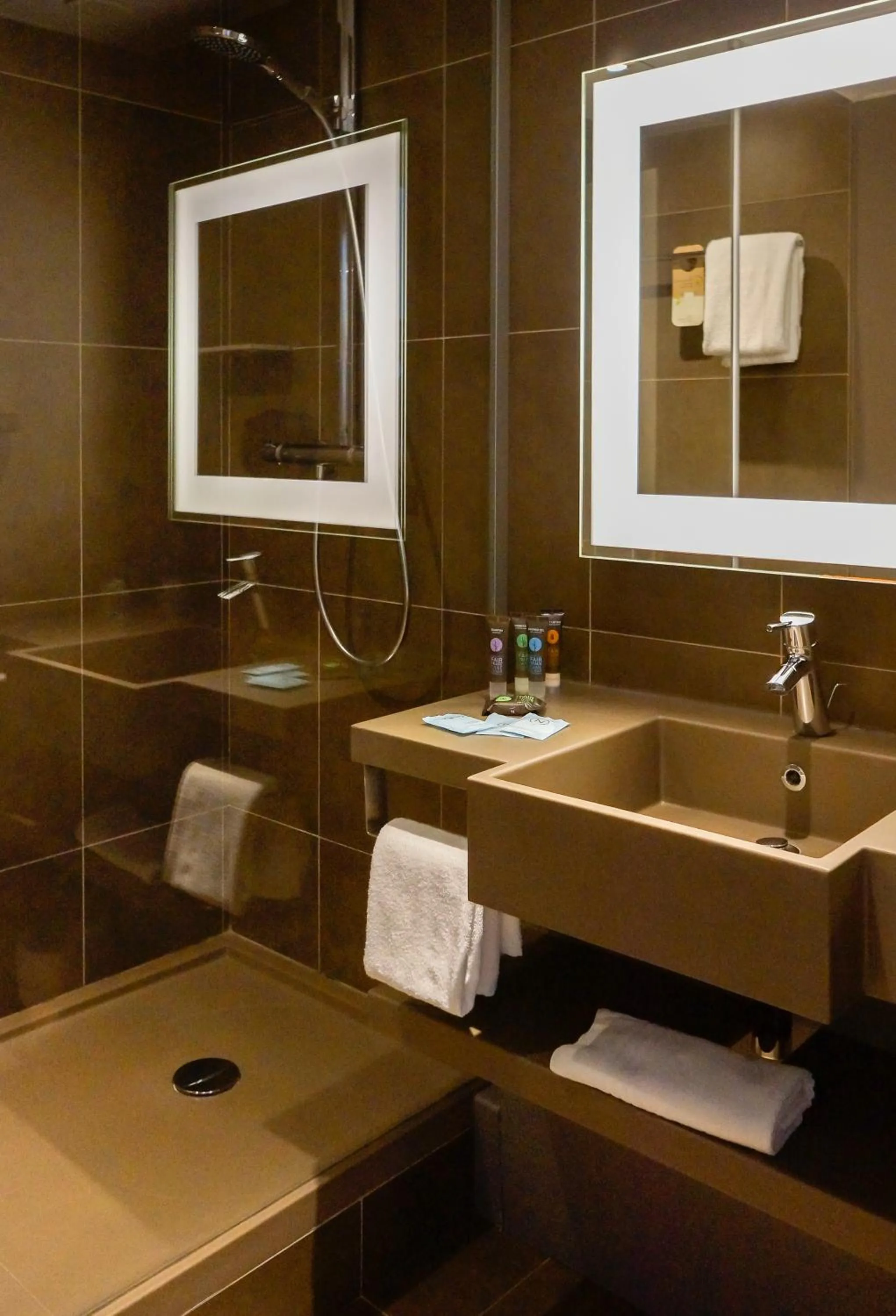 Bathroom in Novotel Saclay