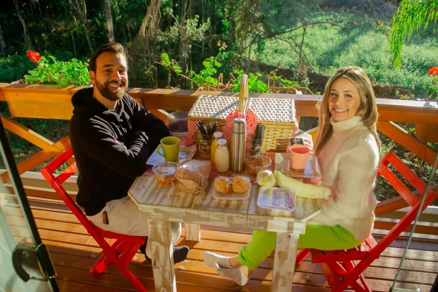 Breakfast in Pousada Chalé Suiço Bombinhas