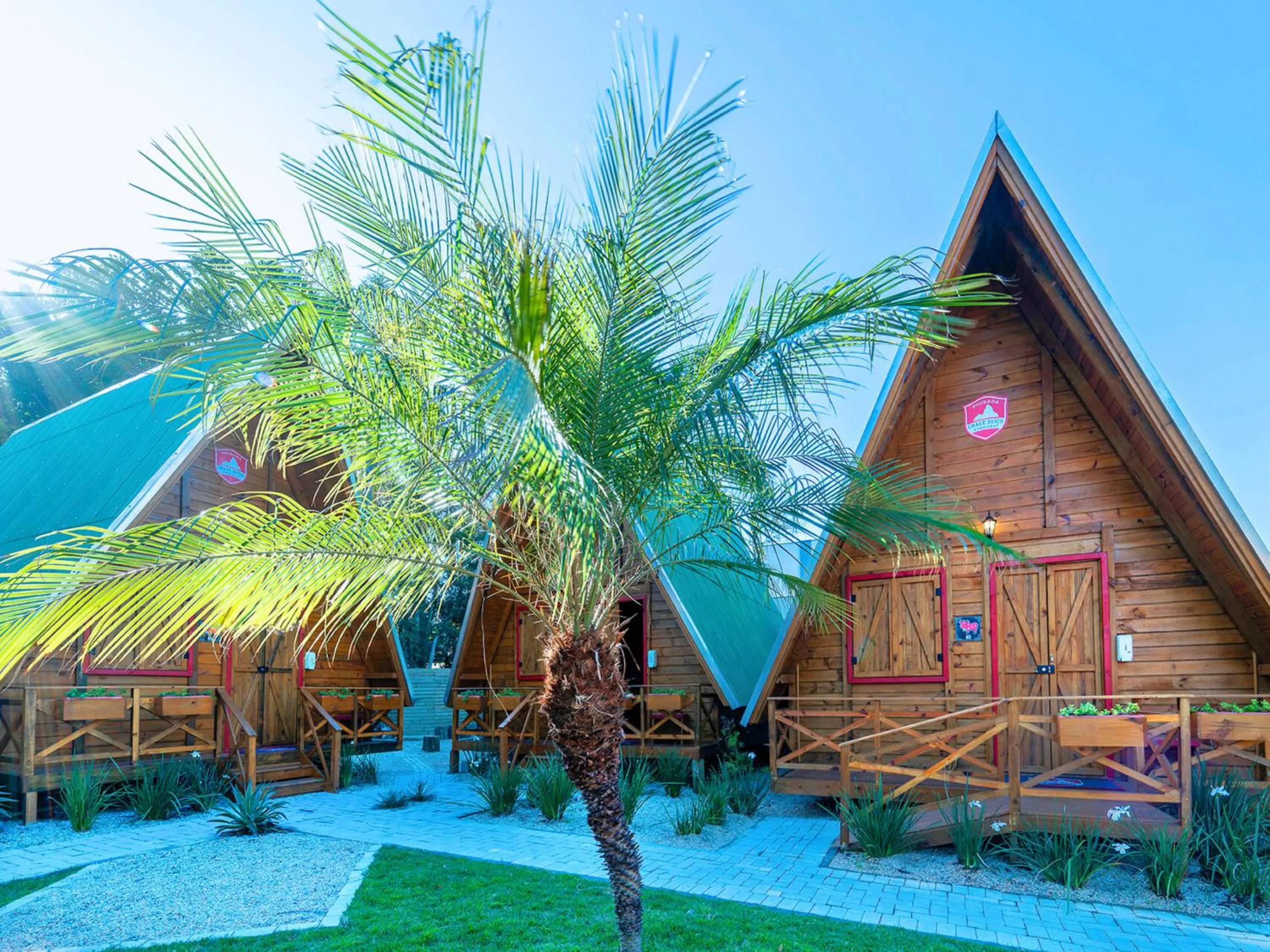 Property building in Chalé Suiço Bombinhas