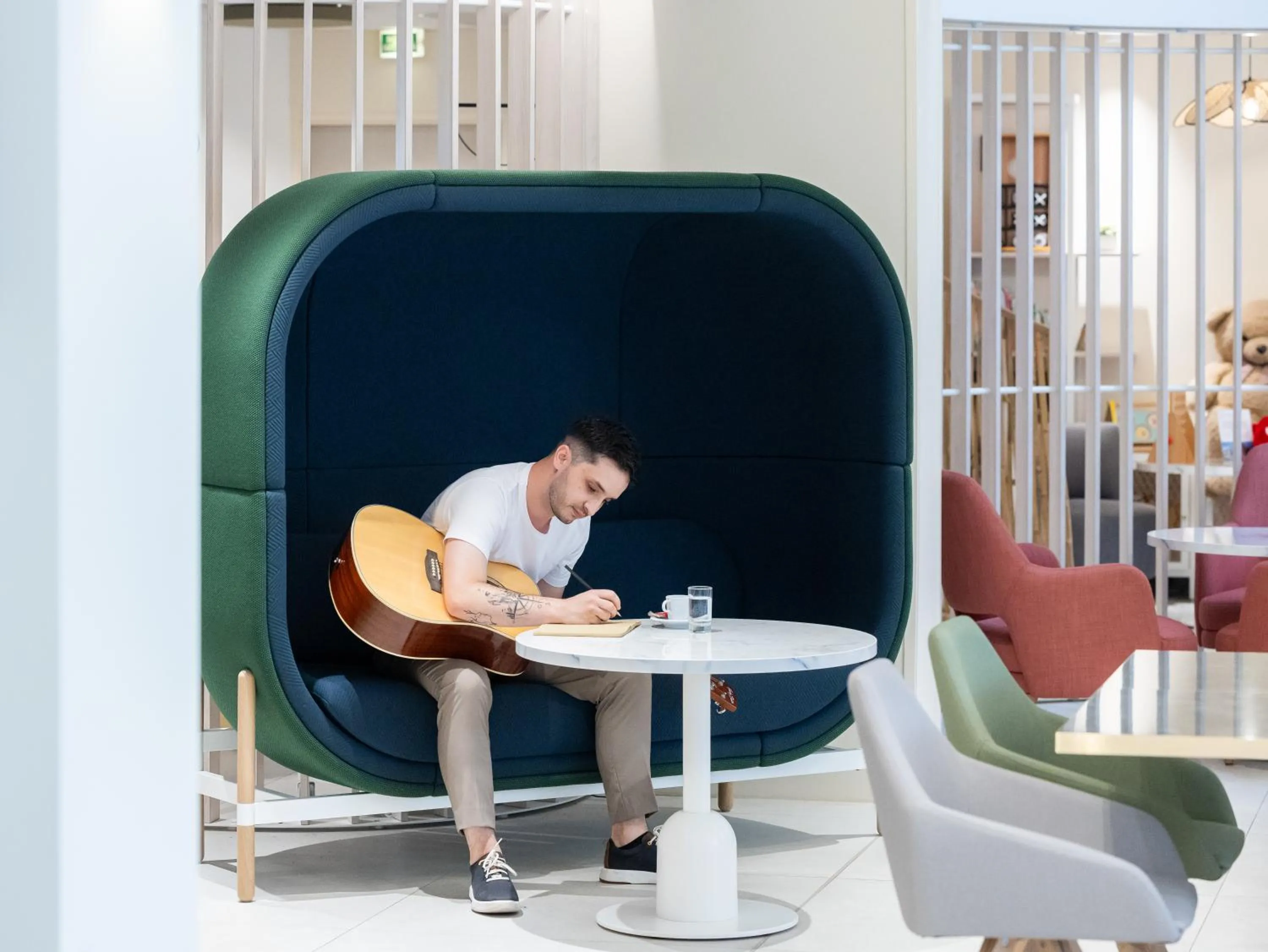 Lobby or reception in Novotel Suites Montpellier Antigone