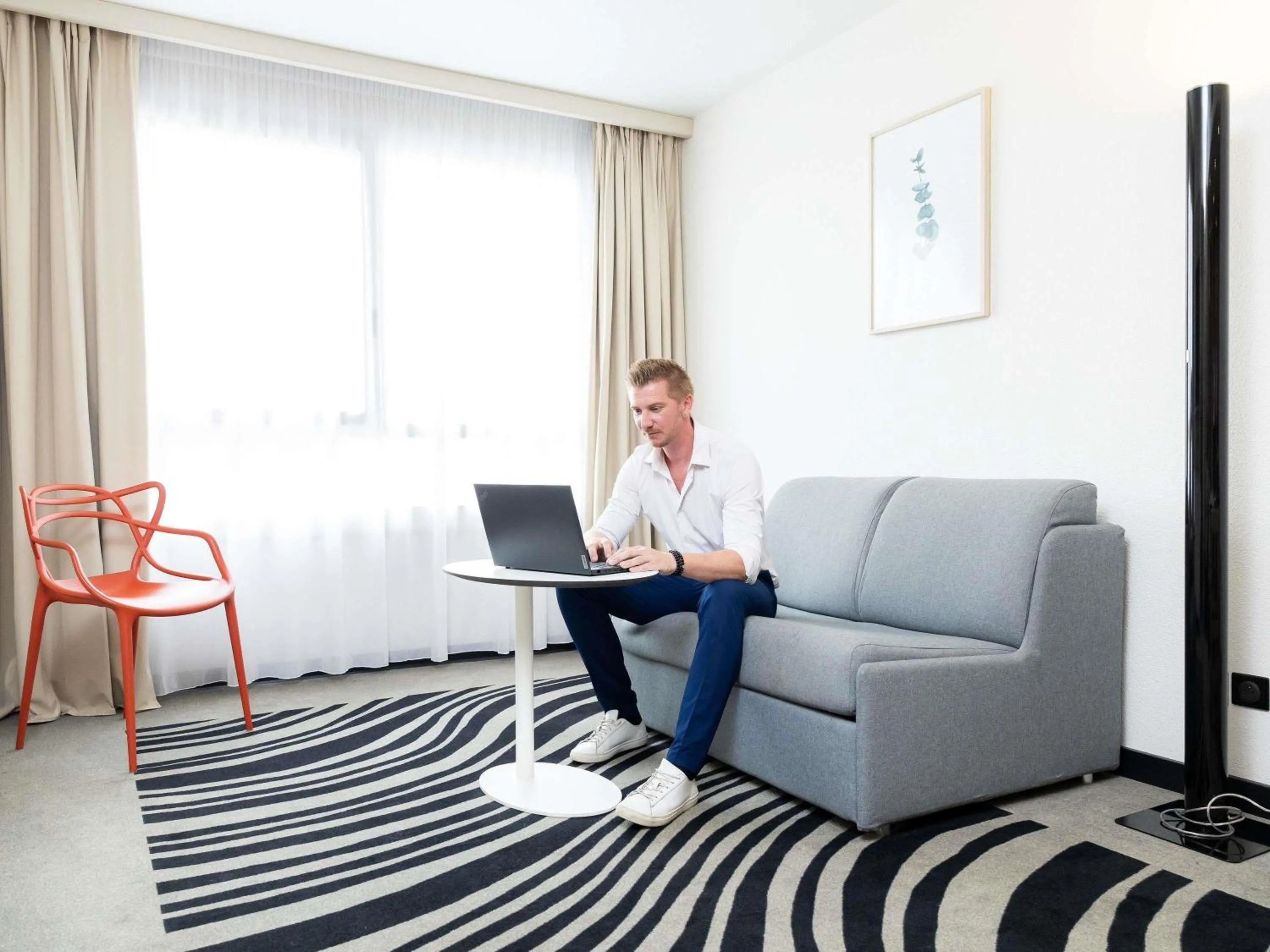 Bedroom in Novotel Suites Montpellier Antigone