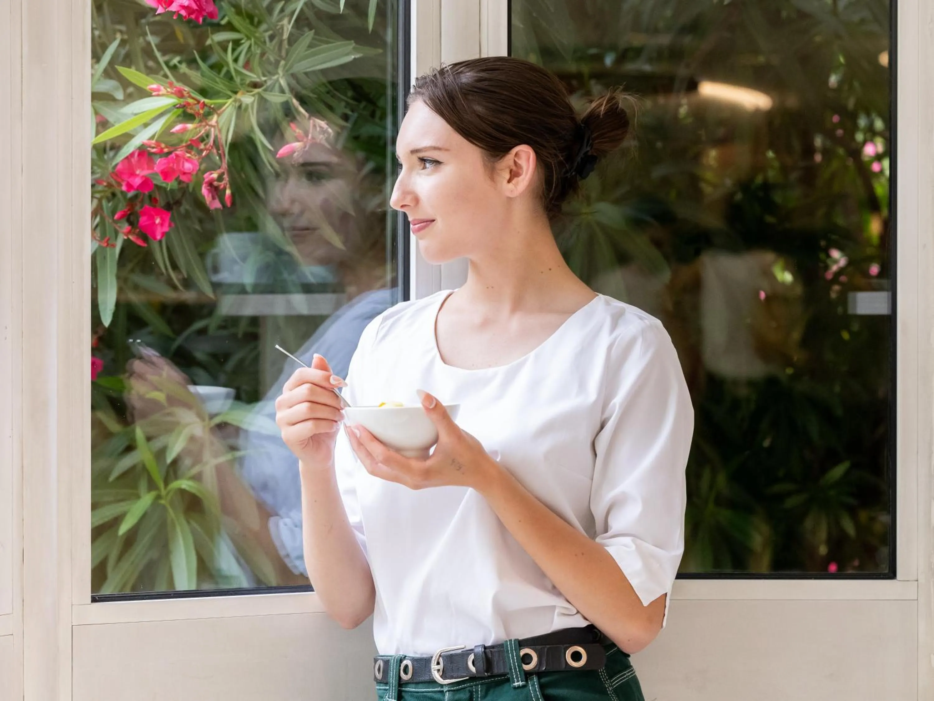 Breakfast in Novotel Suites Montpellier Antigone