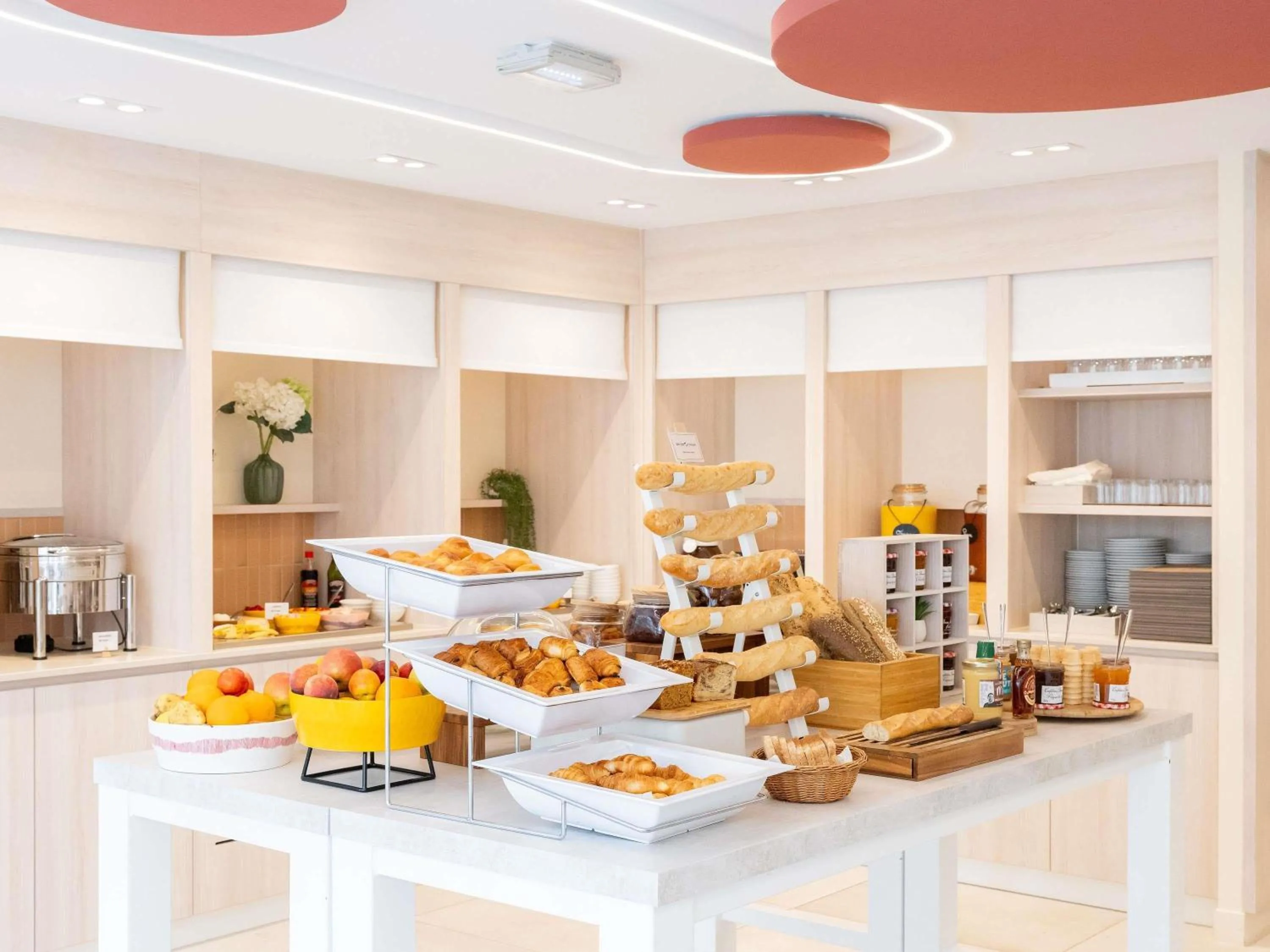 Breakfast in Novotel Suites Montpellier Antigone