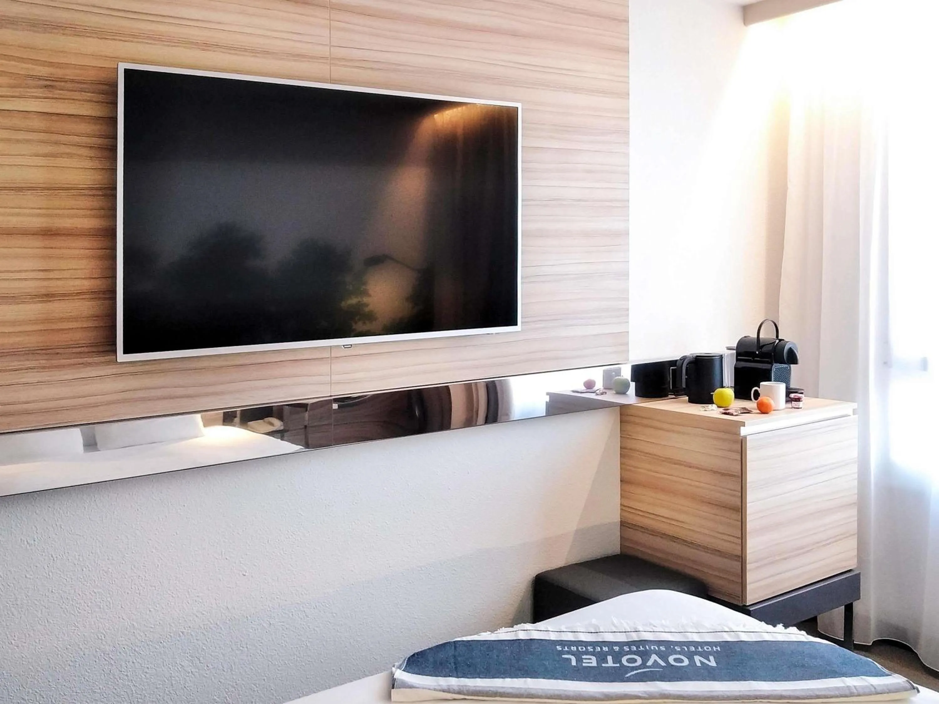 Bedroom in Novotel Suites Montpellier Antigone