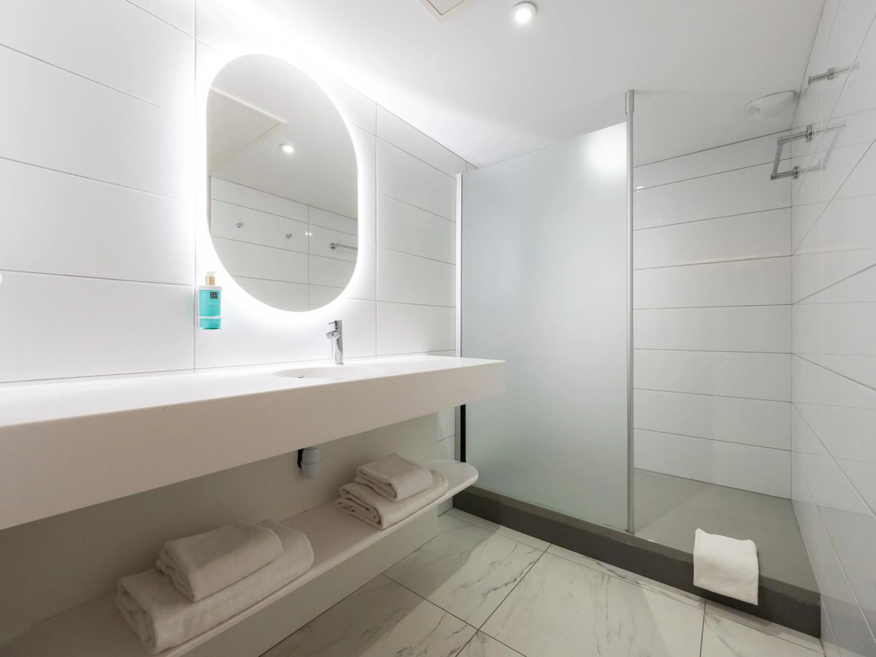 Bathroom in Novotel Suites Montpellier Antigone