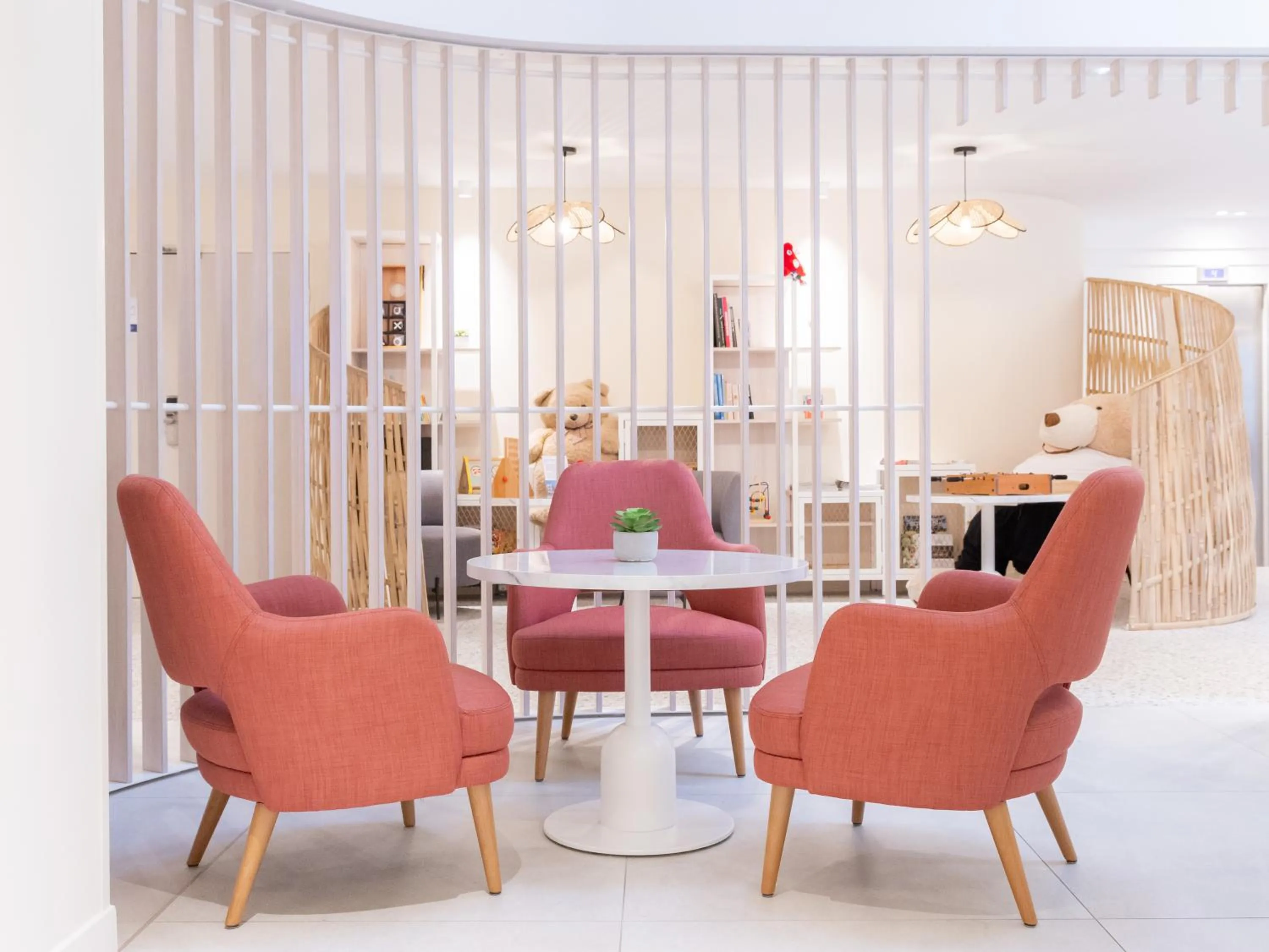 Lobby or reception in Novotel Suites Montpellier Antigone