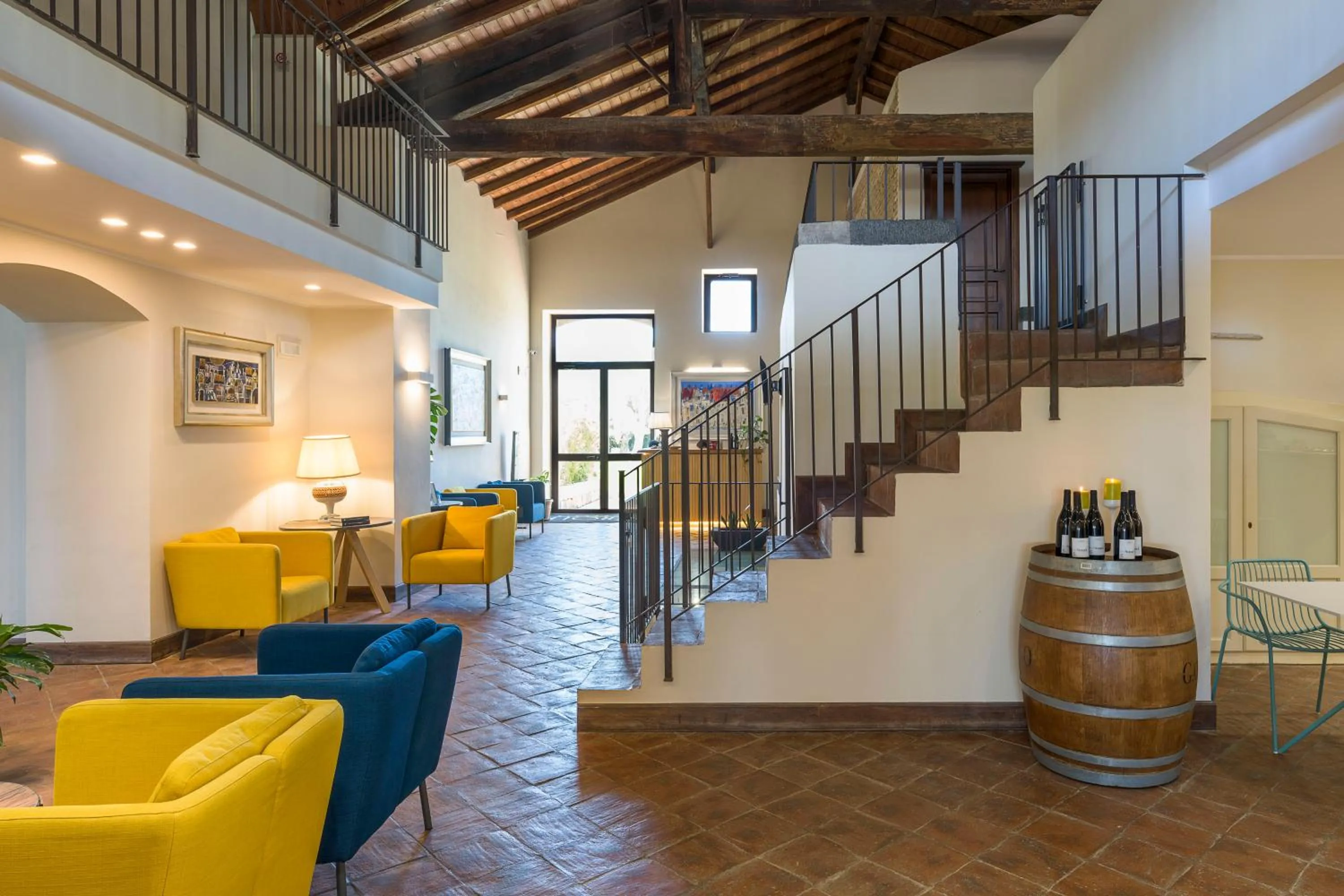 Lounge or bar in Nèroli Bio Relais