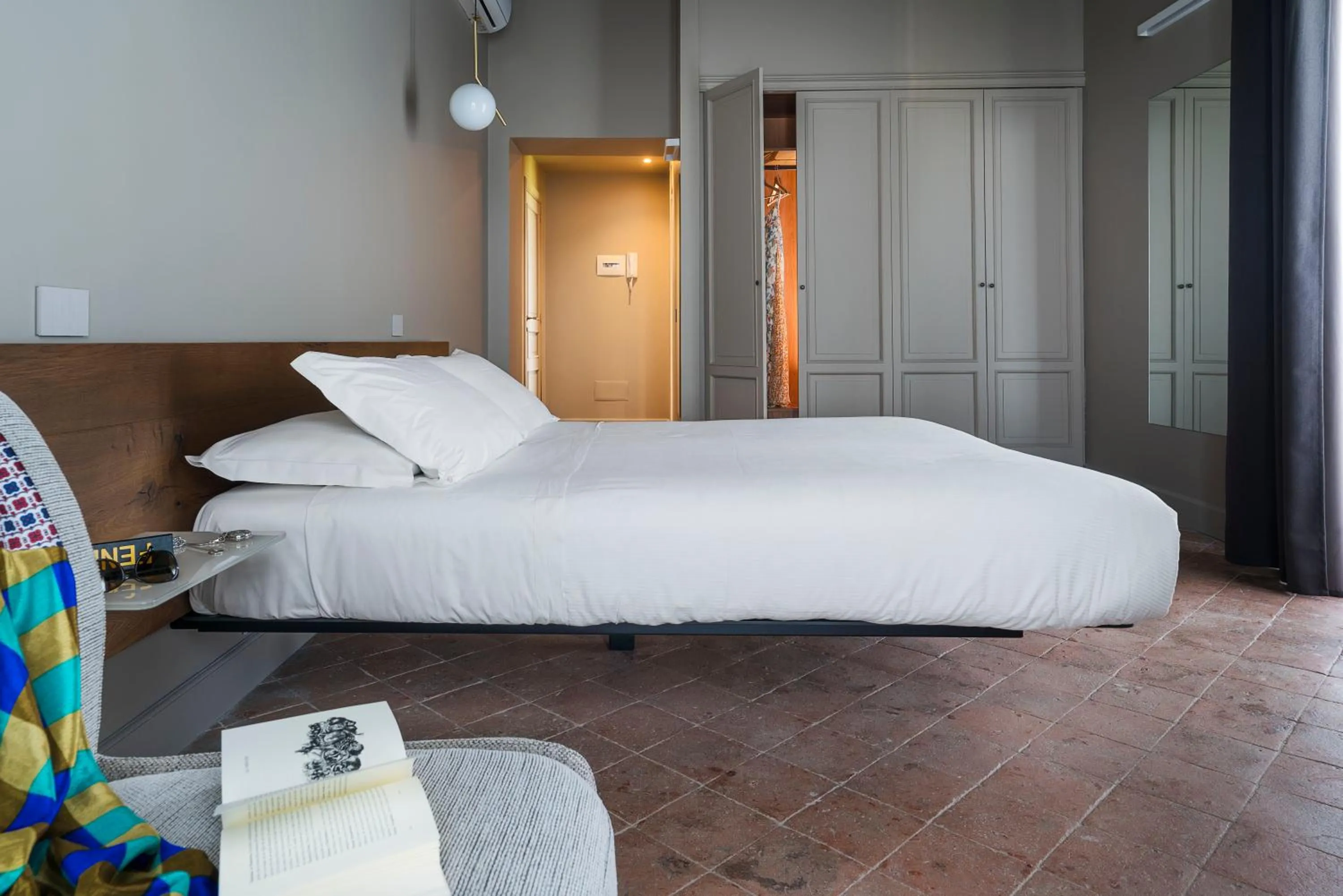 Bed in Nèroli Bio Relais