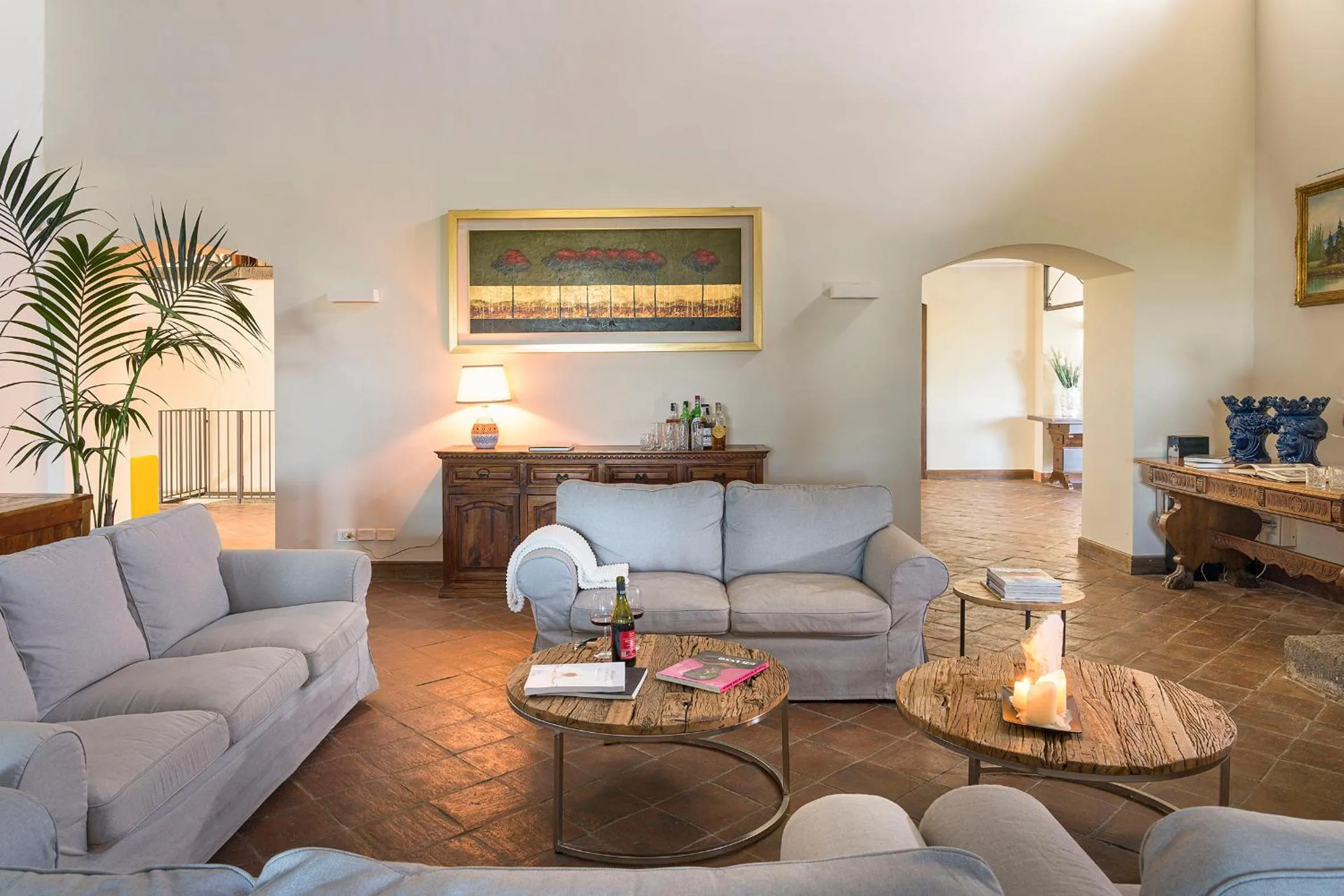 Living room in Nèroli Bio Relais