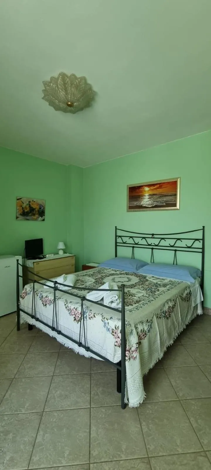 Bed in Villa Naclerio