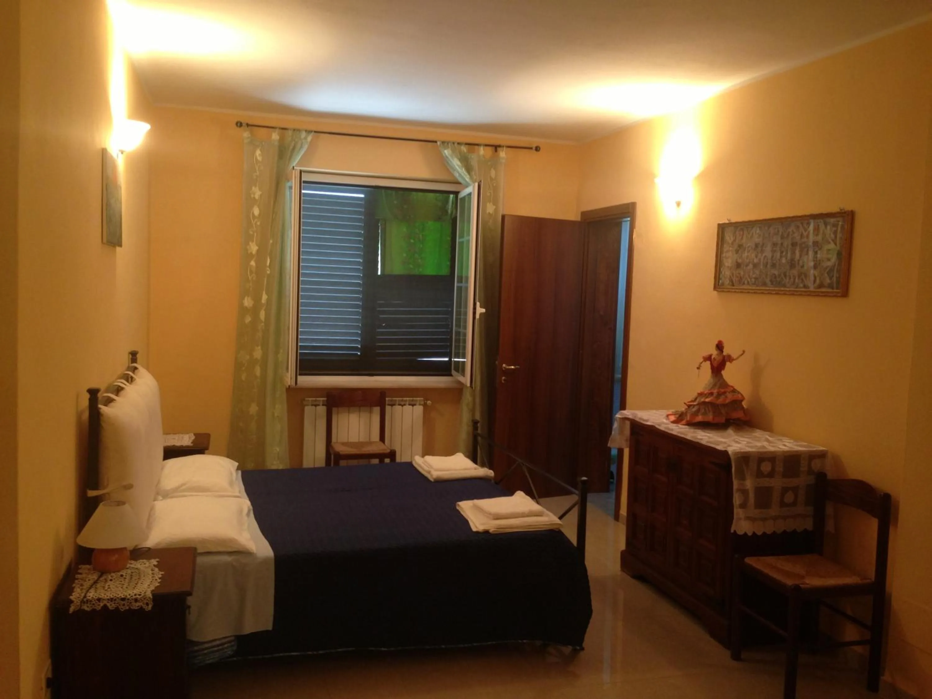 Bed in Villa Naclerio