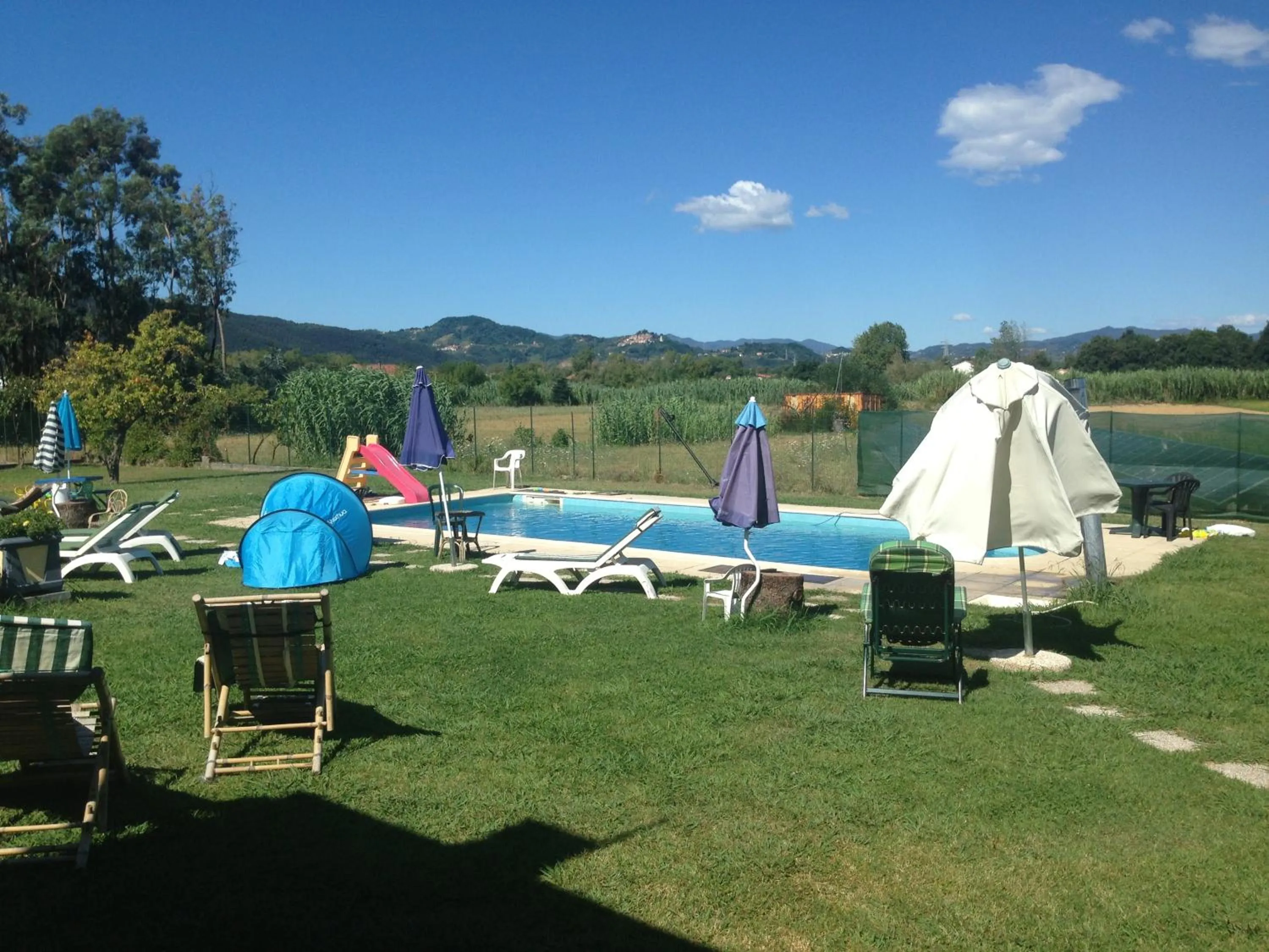 Swimming pool in Villa Naclerio