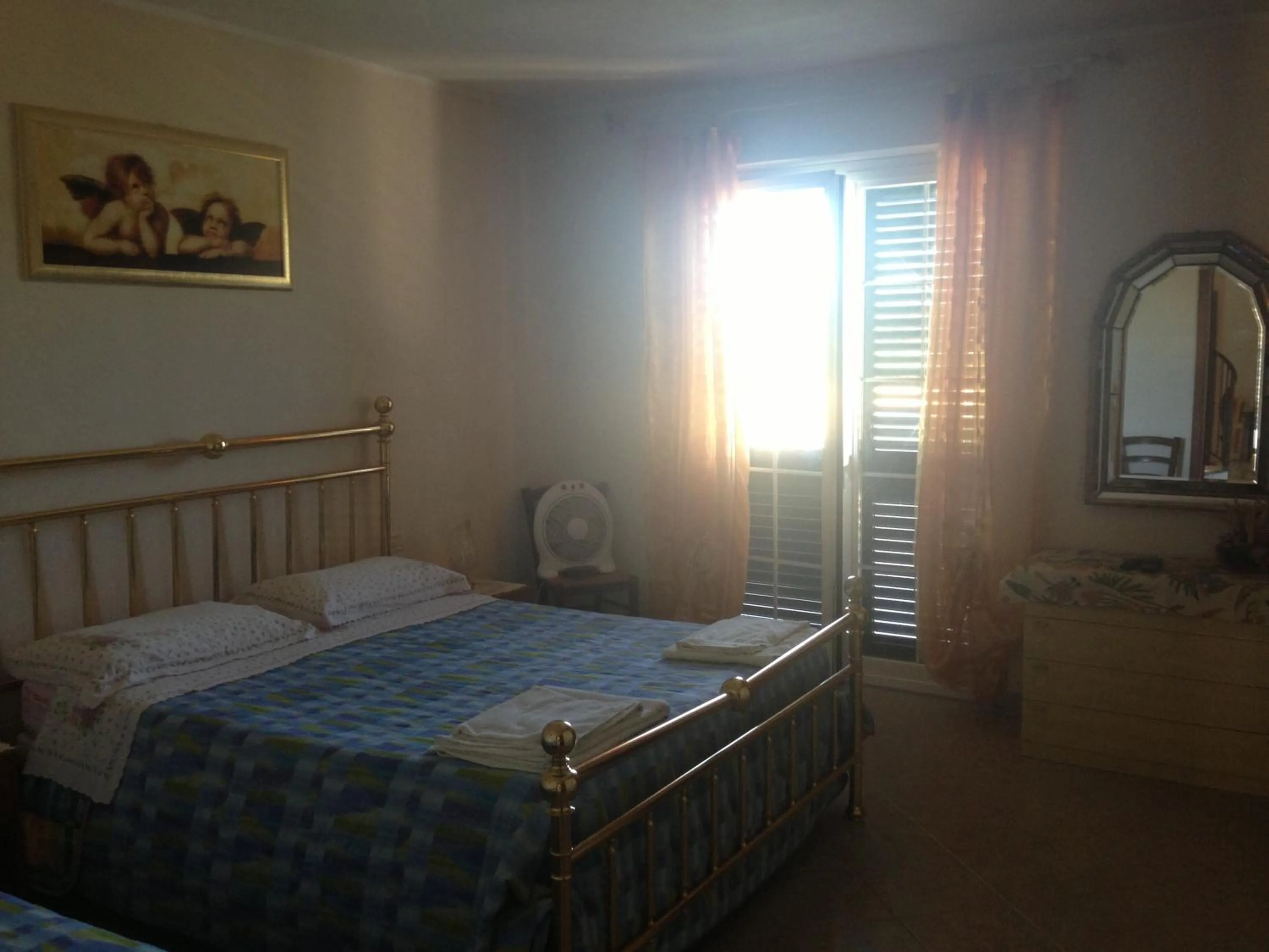 Bed in Villa Naclerio