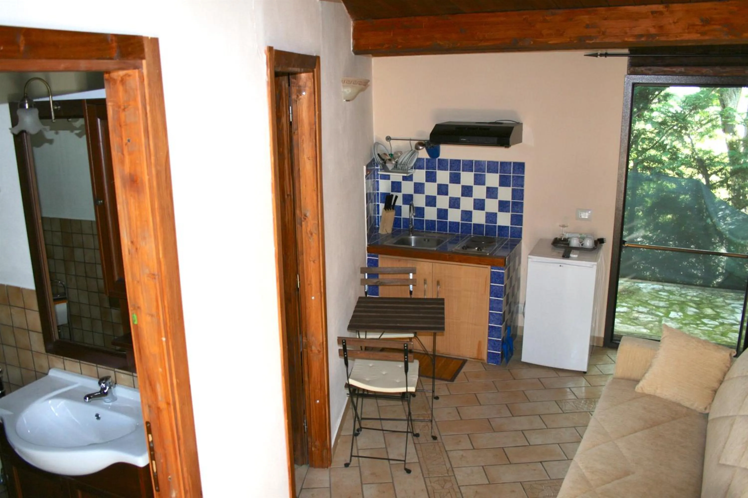 Kitchen or kitchenette in Al Settimo Cielo