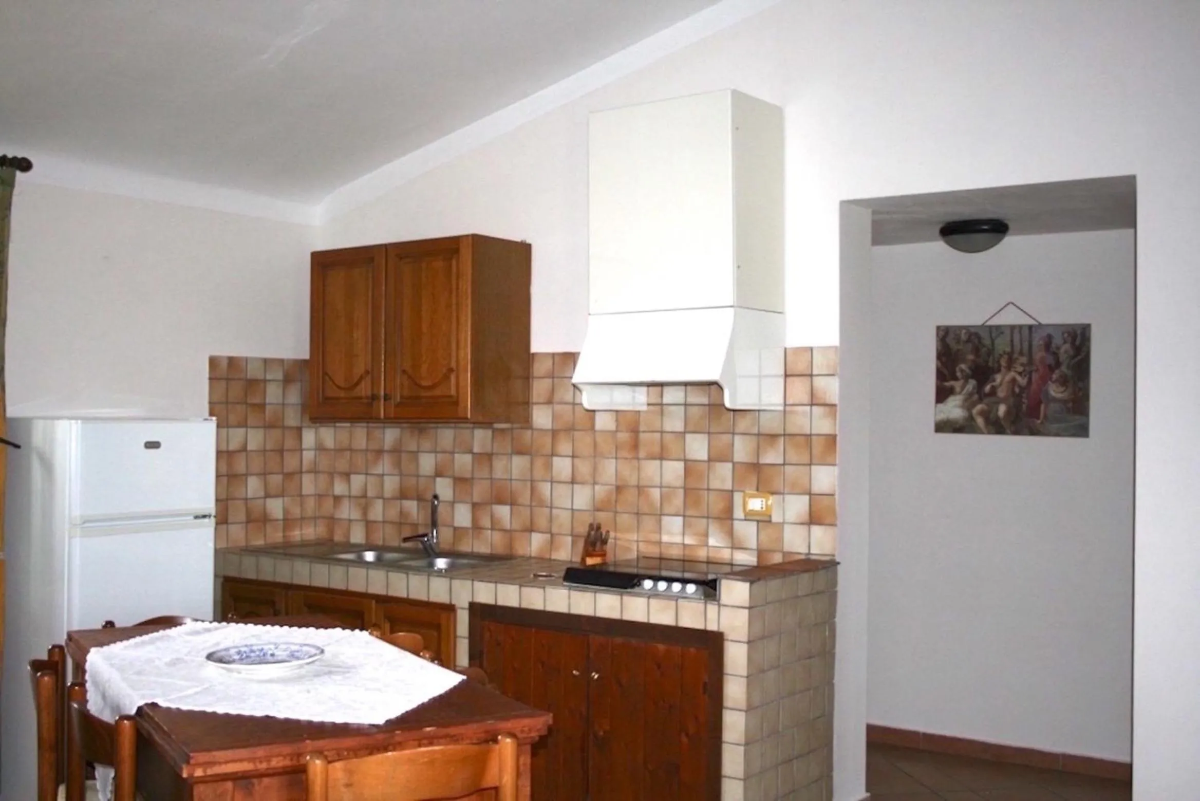 Kitchen or kitchenette in Al Settimo Cielo