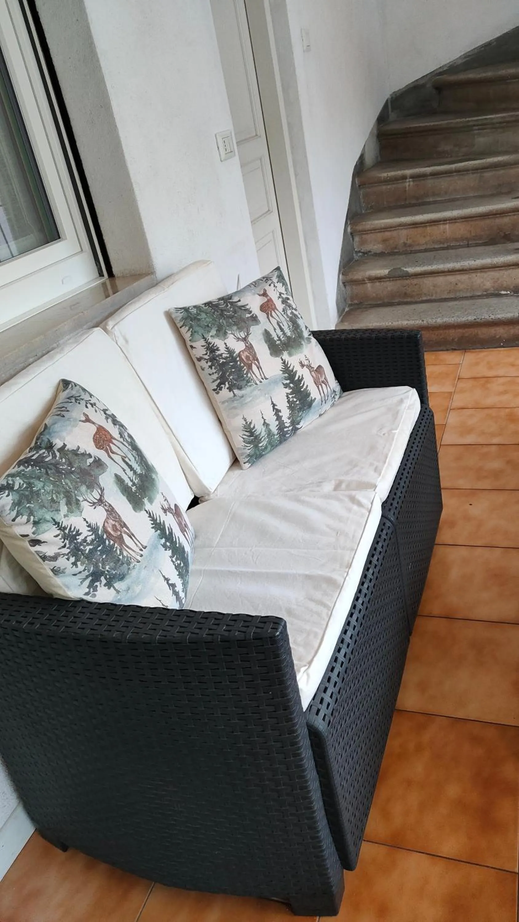 Balcony/Terrace, Bed in Bed&Breakfast Angela