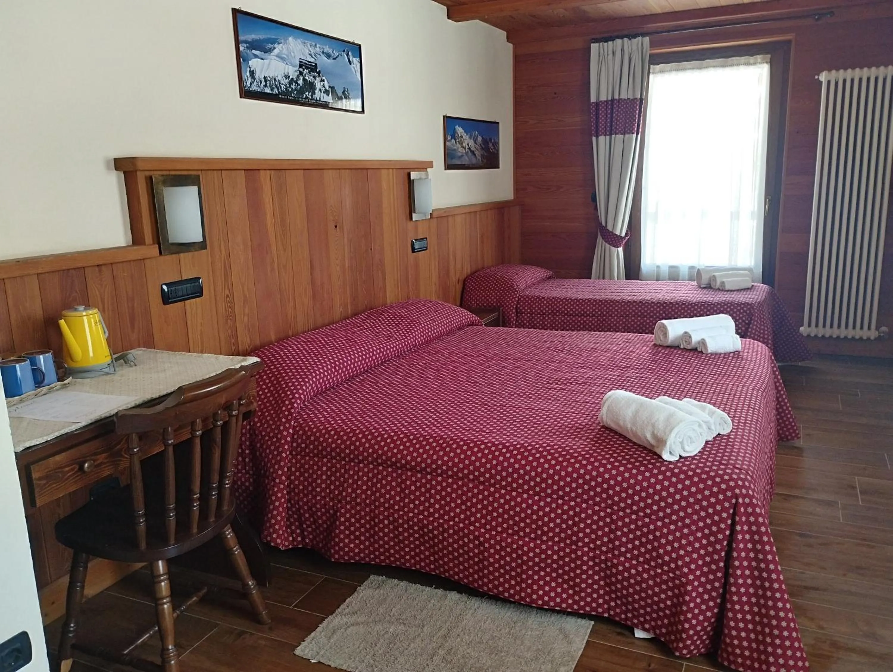 Bed in Villa Americana Chambres d'Hotes