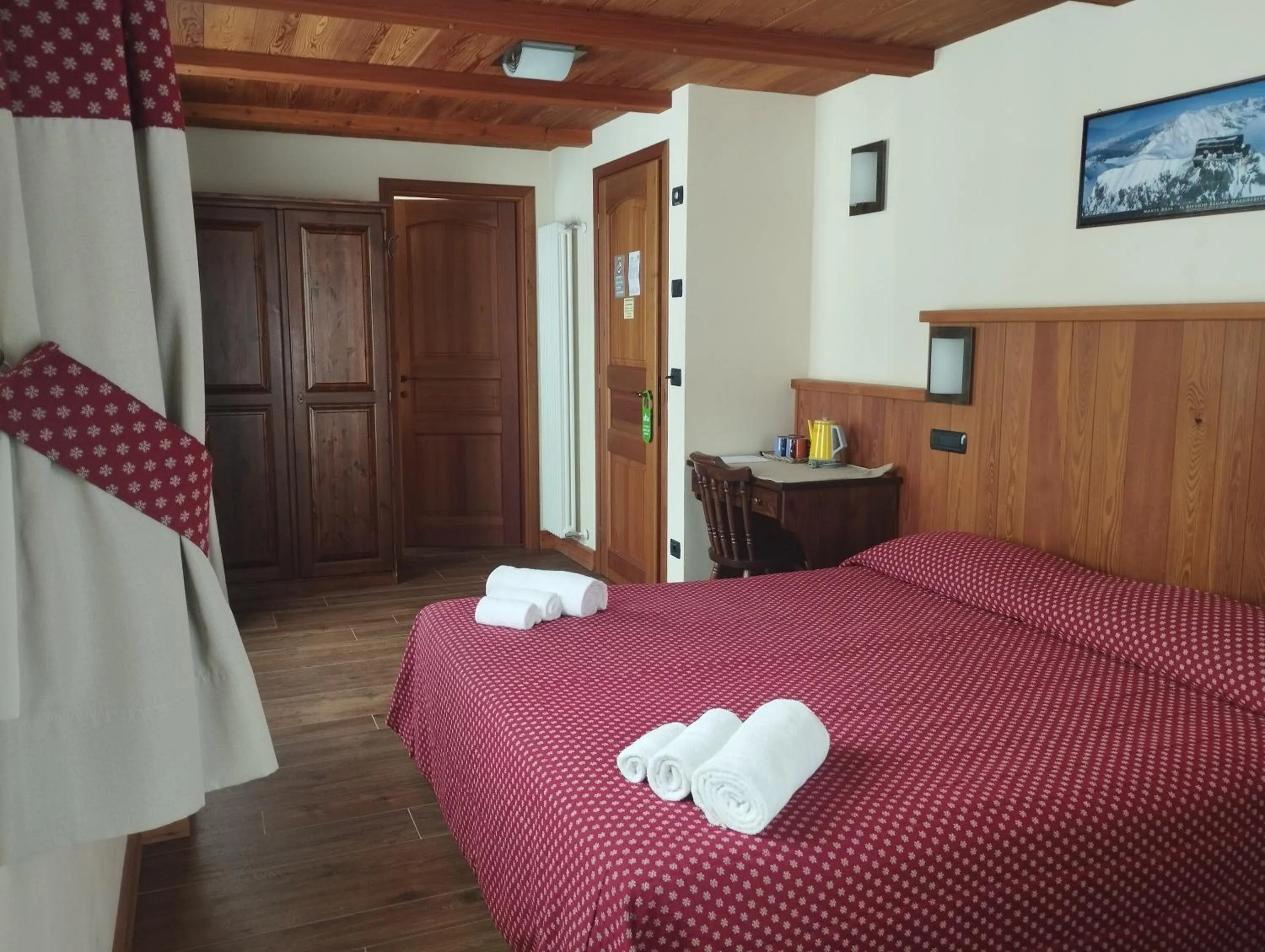 Bed in Villa Americana Chambres d'Hotes